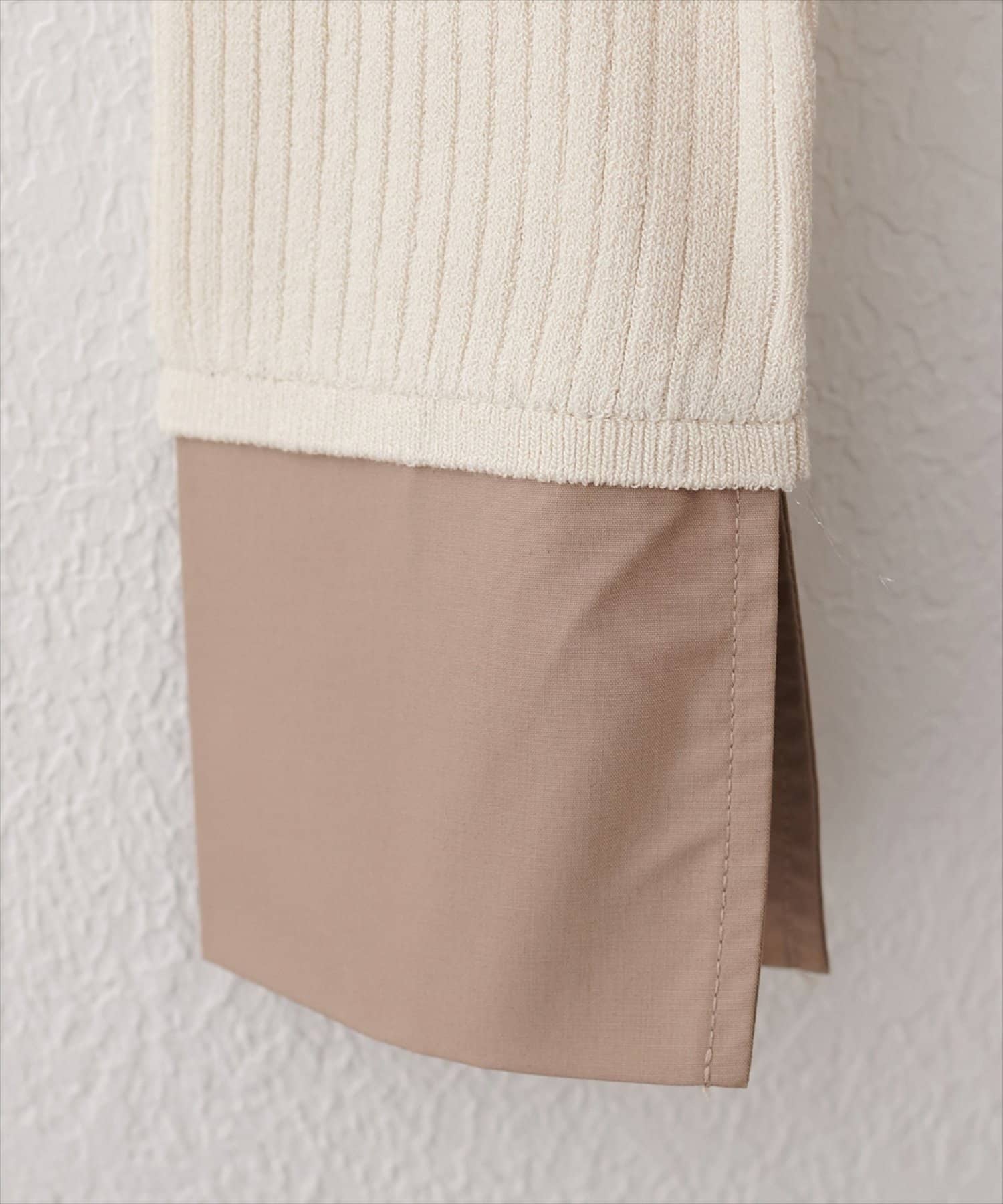 NICE CLAUP / OLIVE des OLIVE OUTLET(ナイスクラップ  / オリーブ デ オリーブ アウトレット) 【natural couture】リボンタイラメニット