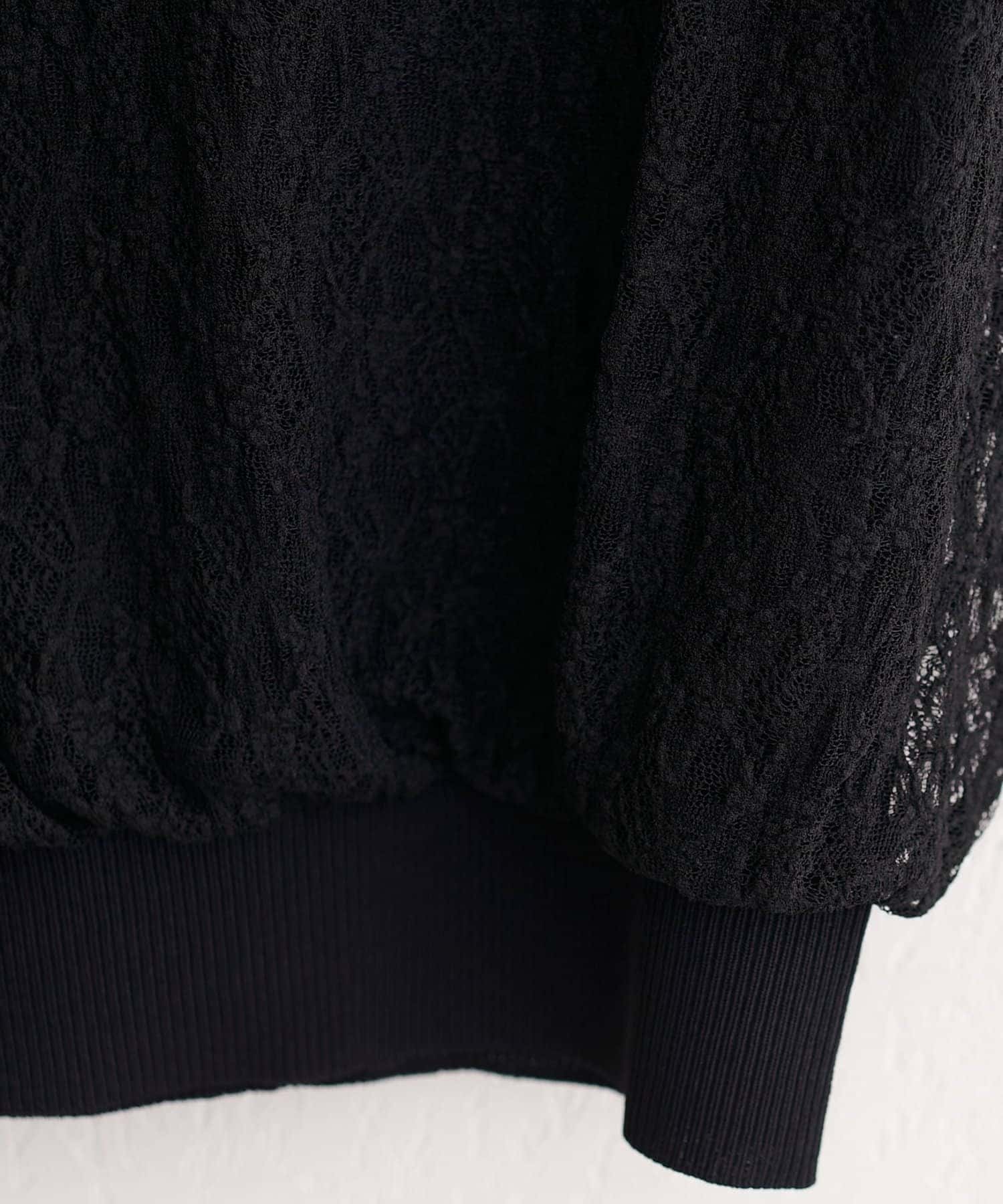 NICE CLAUP / OLIVE des OLIVE OUTLET(ナイスクラップ  / オリーブ デ オリーブ アウトレット) 【natural couture】接触冷感レースレイヤードニット