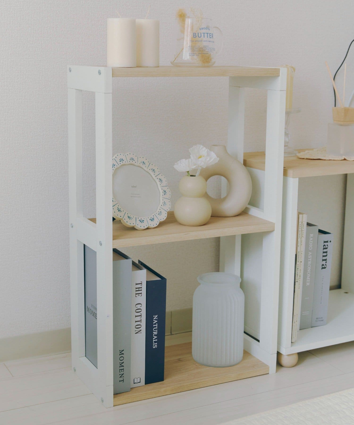 salut!(サリュ) 《WEB限定商品》スリム3段ラック／choupinet