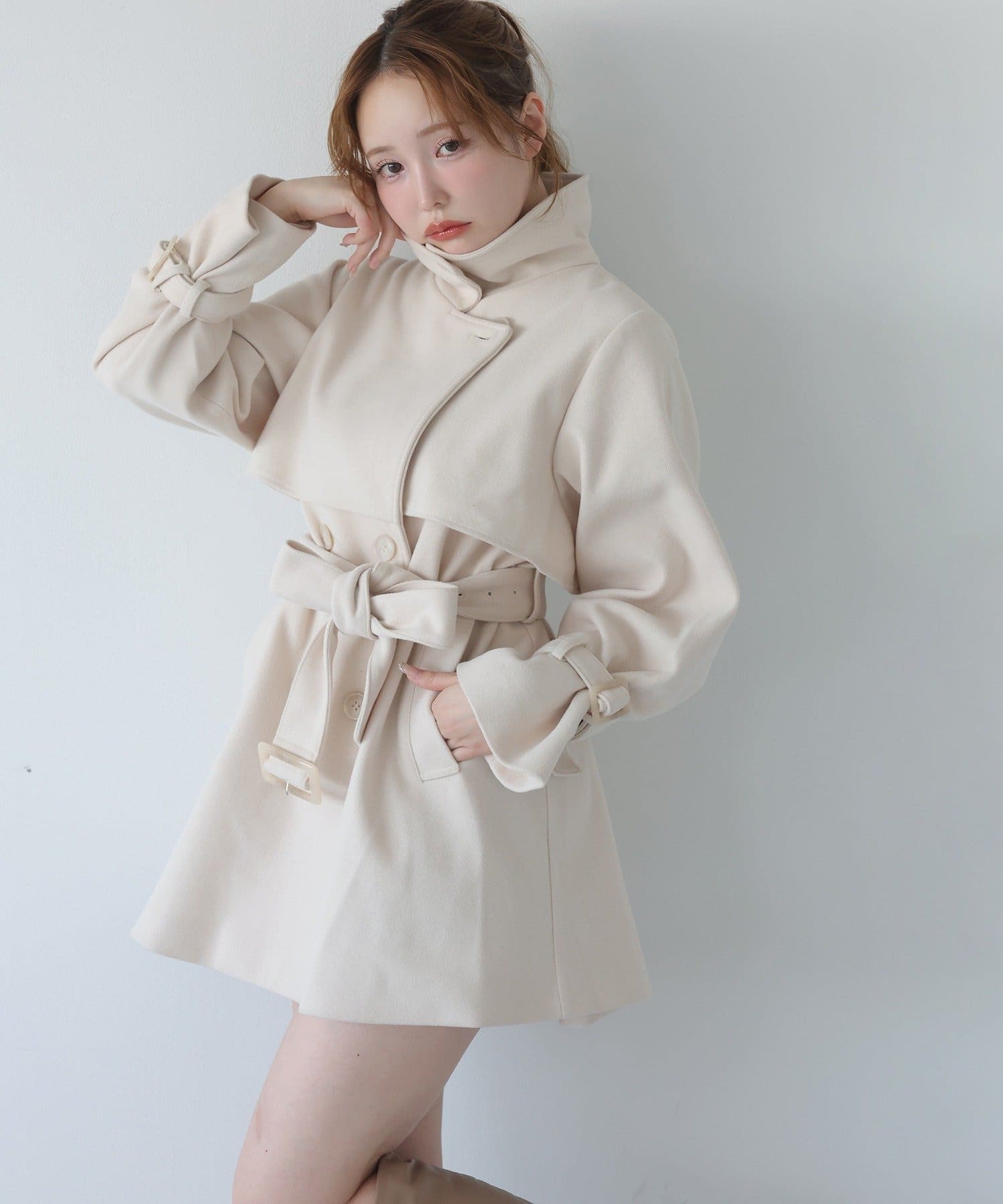 one after another NICE CLAUP(ワンアフターアナザー ナイスクラップ) 【リバイバル/S/Mサイズ展開あり】マルチミドルコート