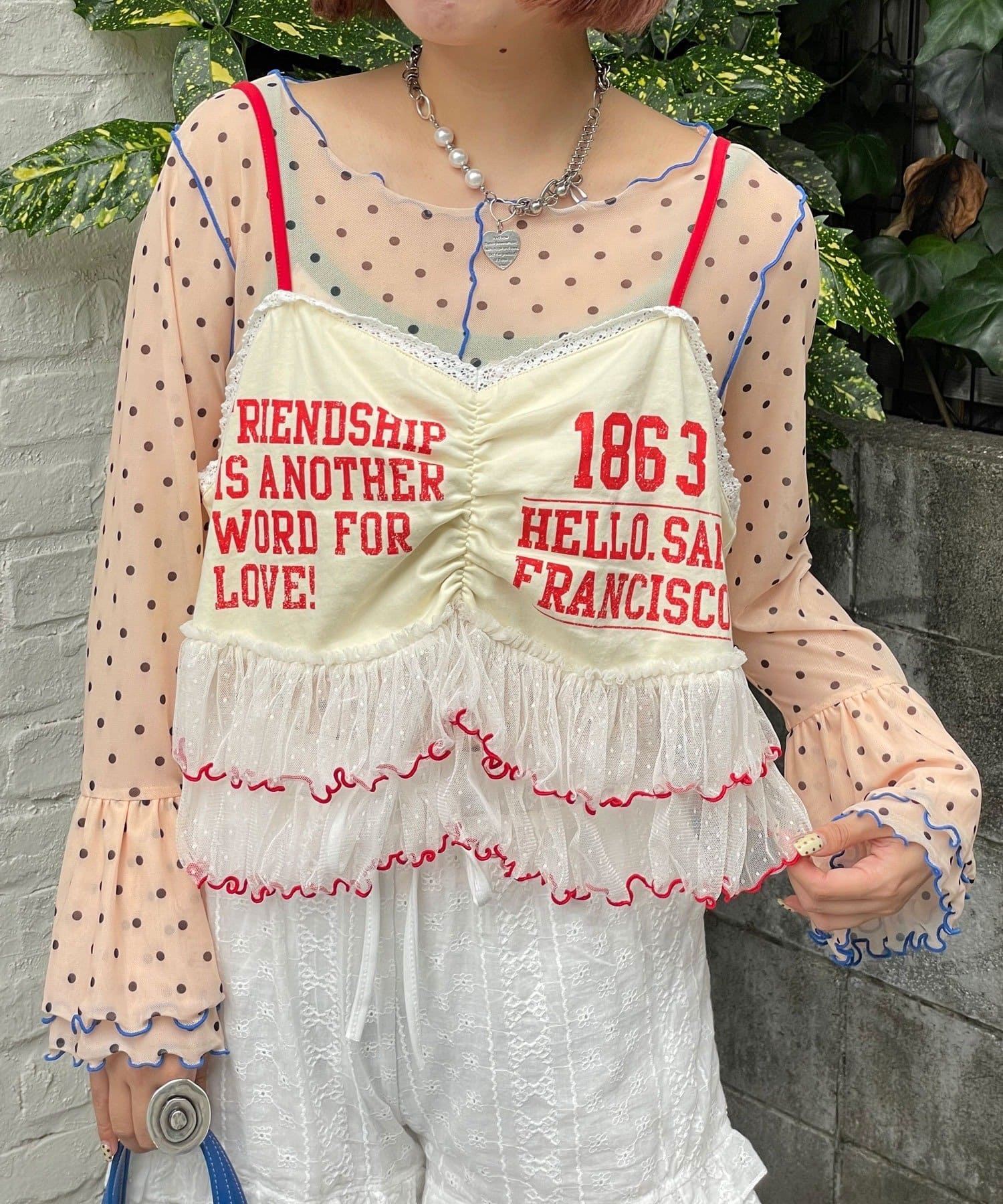 HELLO.SANFRANCISCO/ハローサンフランシスコ】プリントロゴチュール