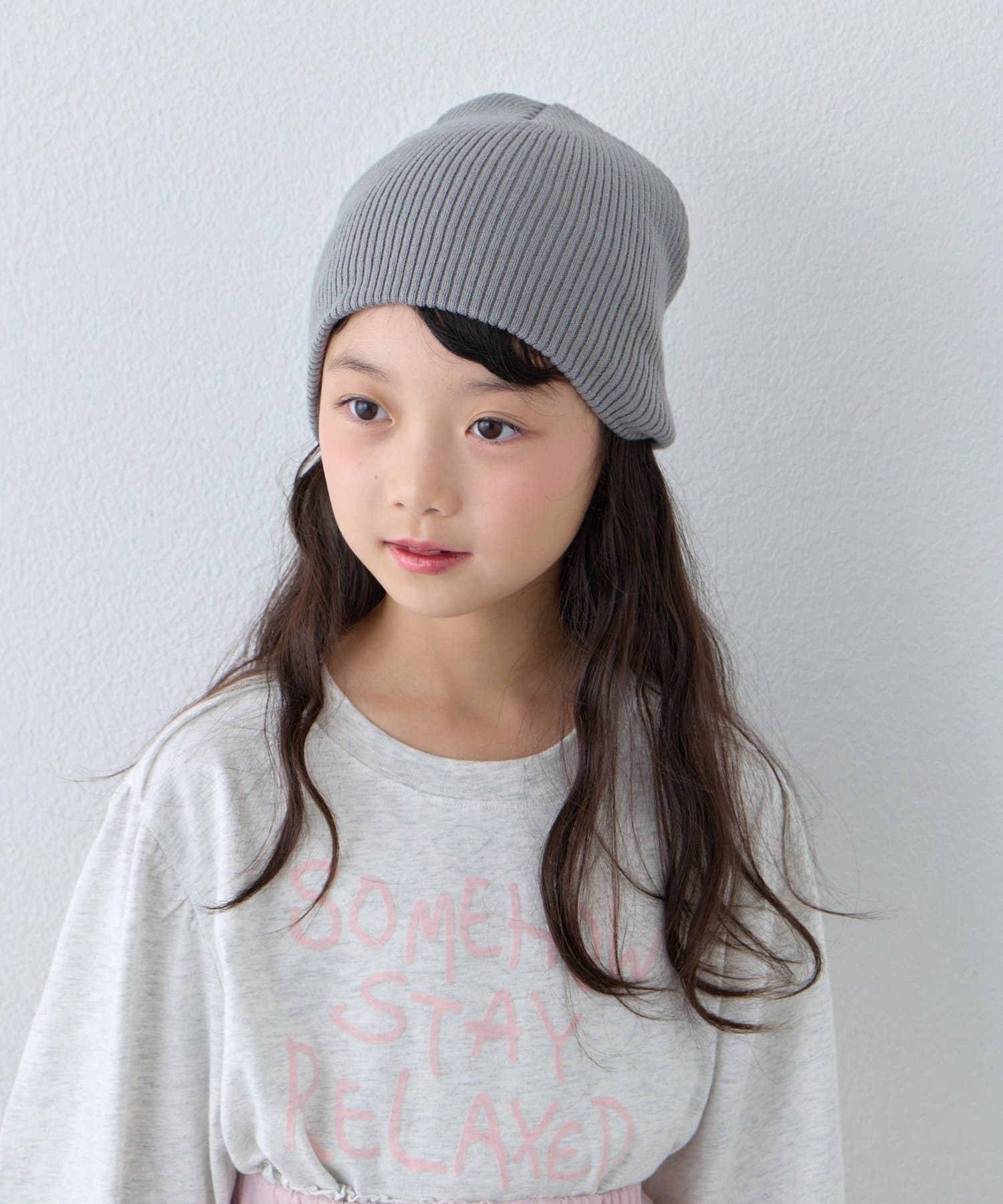 CIAOPANIC TYPY(チャオパニックティピー) 【KIDS】KIDSウール混リブニットビーニー