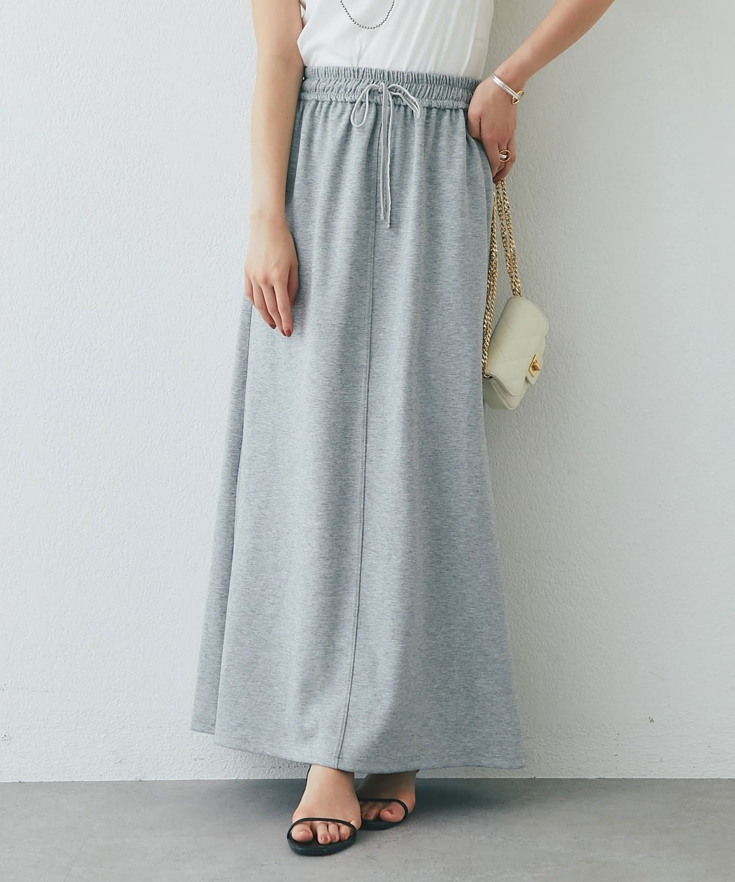 La boutique BonBon(ラブティックボンボン) 【miki監修】ストレートスウェットスカート