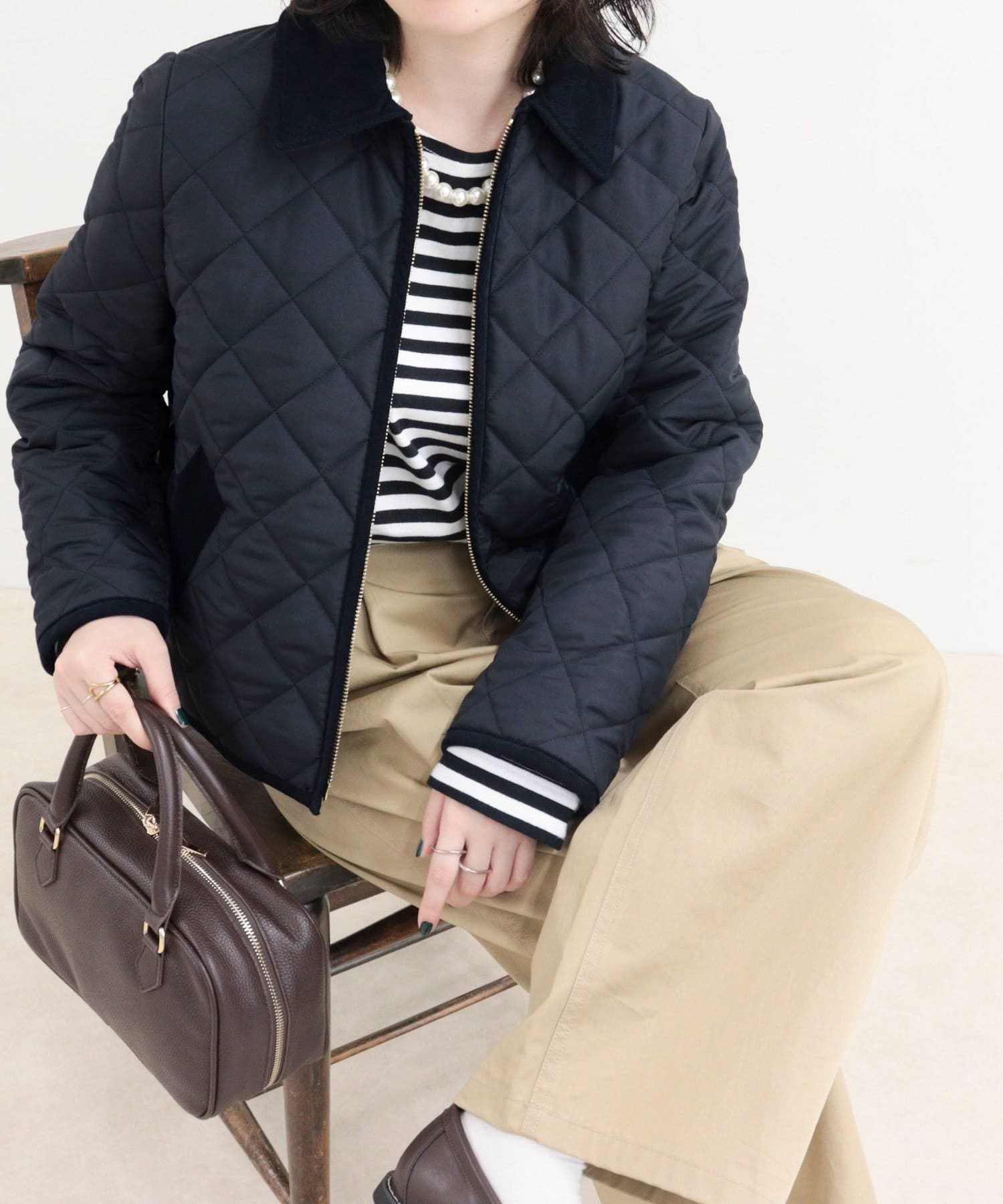 FREDY & GLOSTER(フレディ アンド グロスター) 《別注》【Traditional WeatherWear】A-LINE ZIP