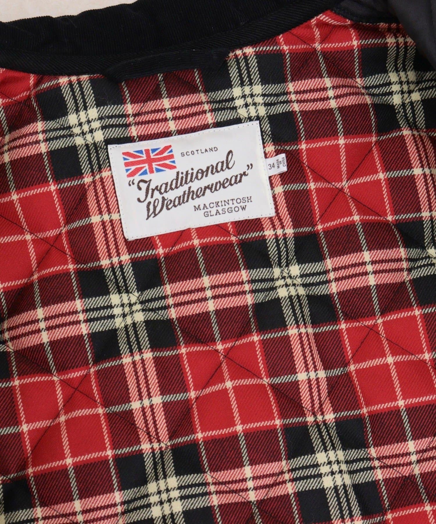 FREDY & GLOSTER(フレディ アンド グロスター) 《別注》【Traditional WeatherWear】A-LINE ZIP