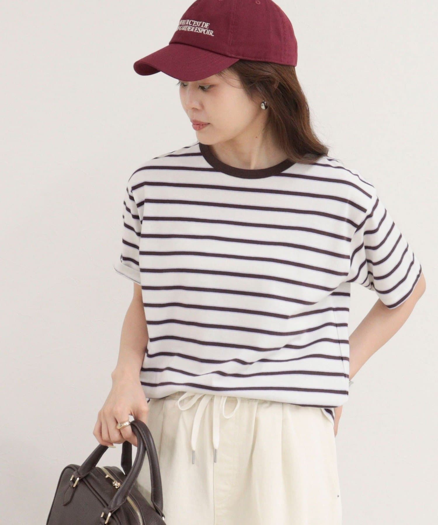FREDY & GLOSTER(フレディ アンド グロスター) 【汗ジミ軽減】ボーダーTシャツ