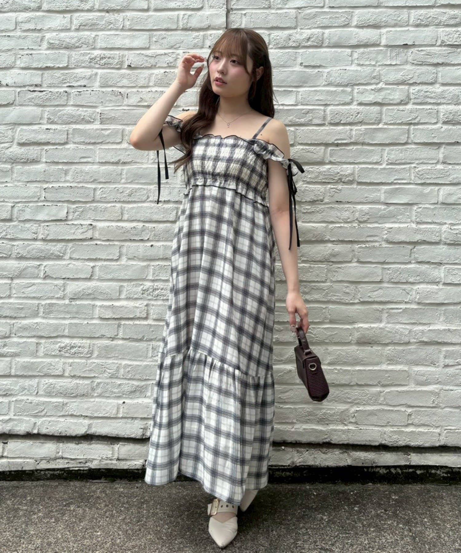 NICE CLAUP / OLIVE des OLIVE OUTLET(ナイスクラップ  / オリーブ デ オリーブ アウトレット) 【continuer】2wayアソートワンピース