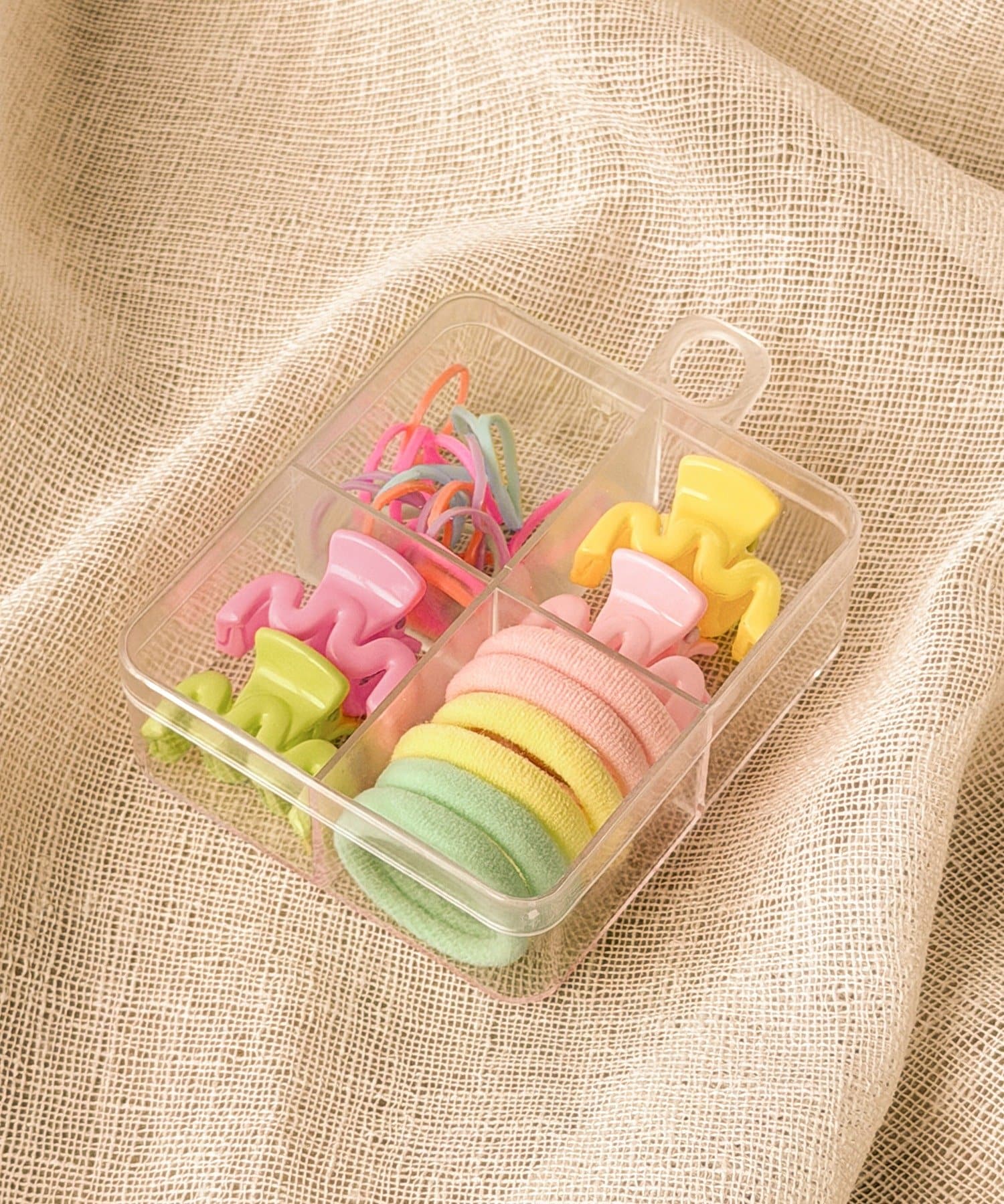3COINS(スリーコインズ) カラフルヘアアクセセット