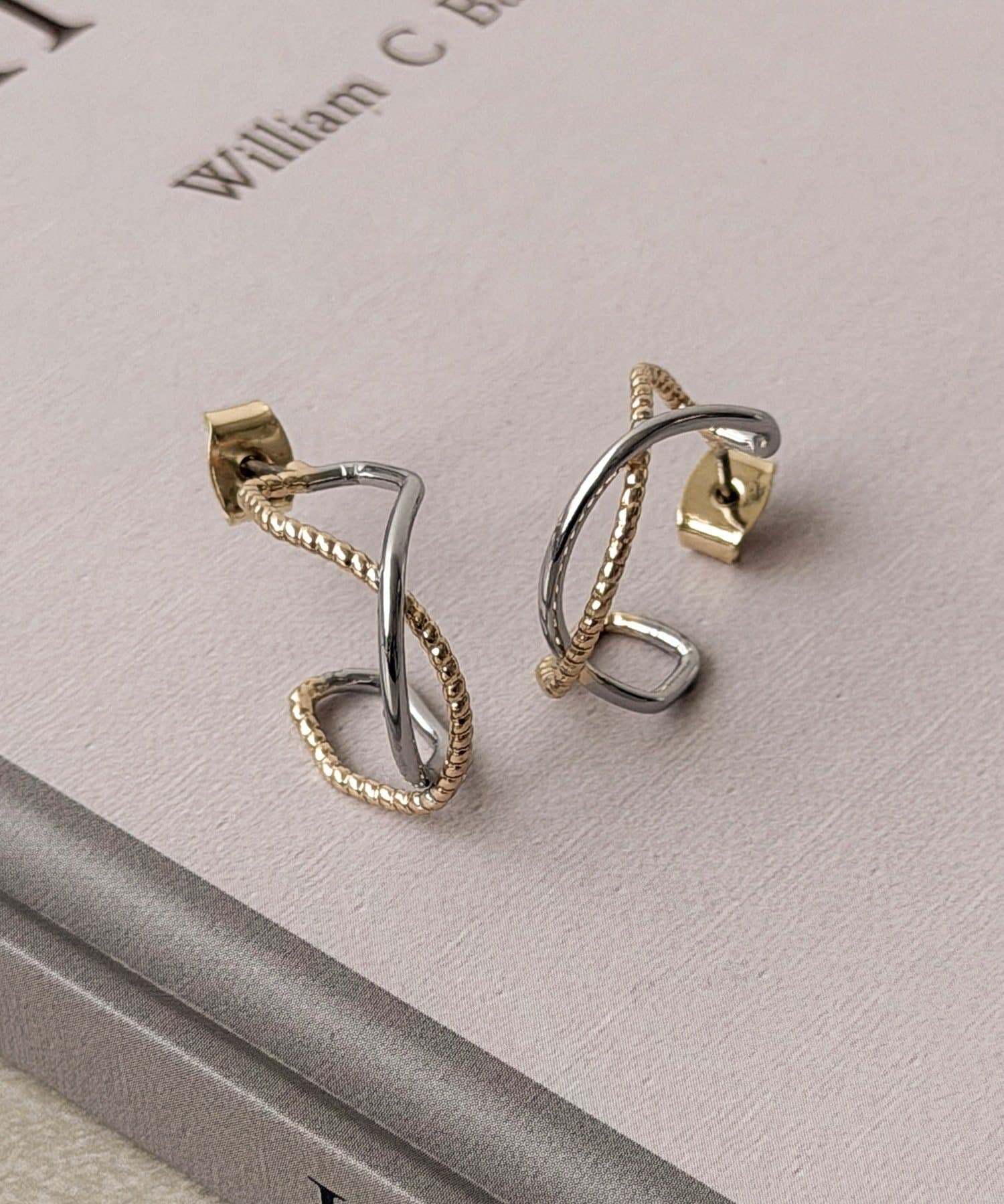 3COINS(スリーコインズ) ミックスフープピアス