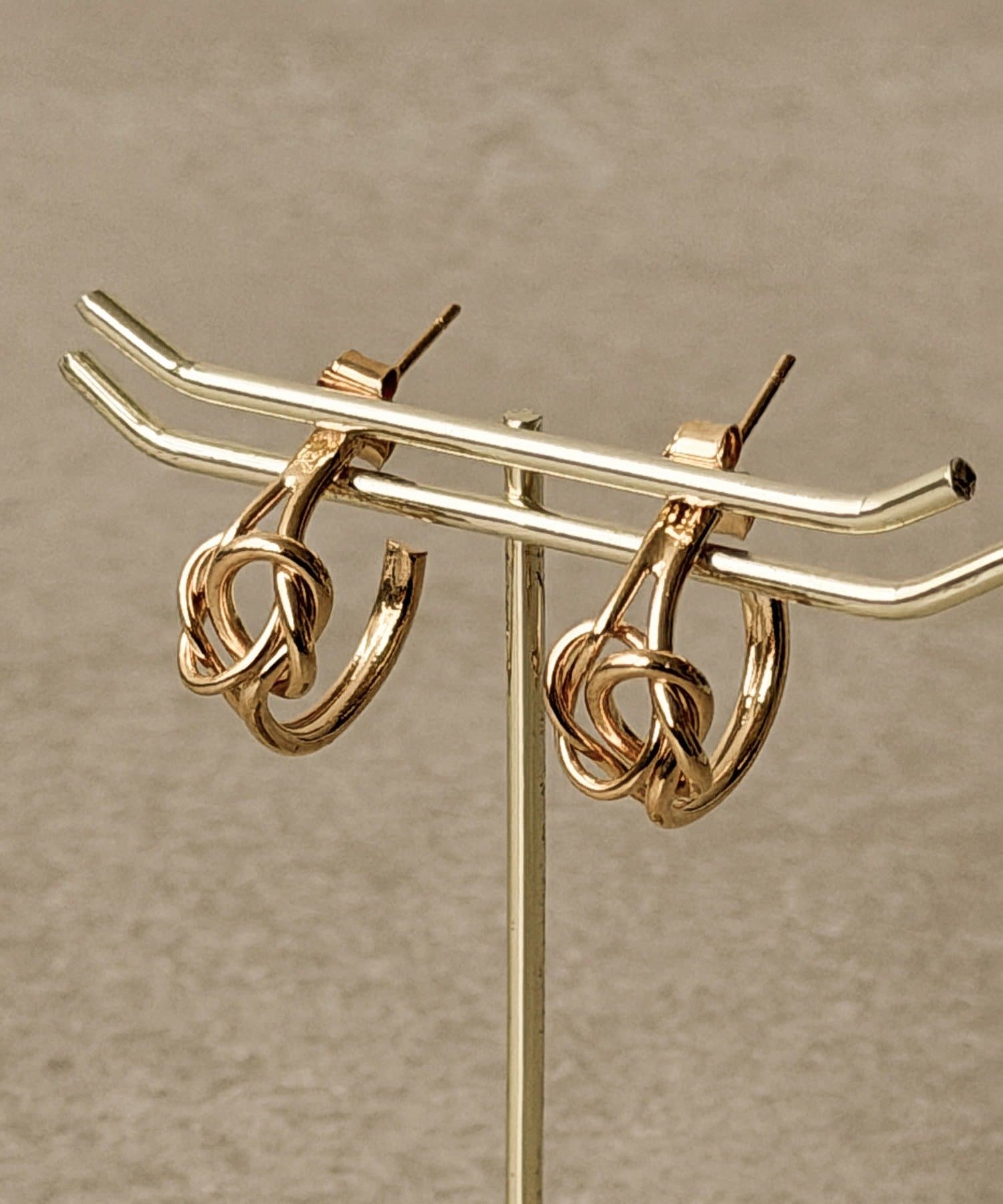 3COINS(スリーコインズ) ラインフープピアス