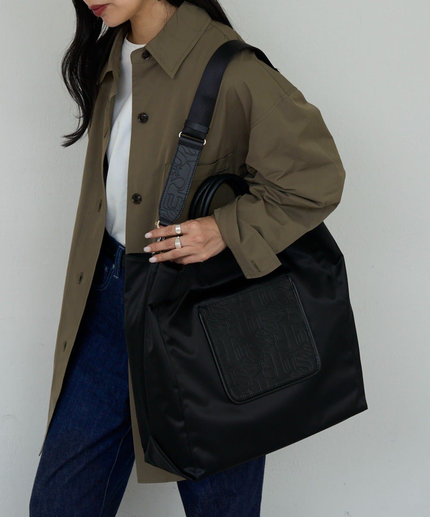russet(ラシット) 【Lively city】2WAYビッグトートバッグ