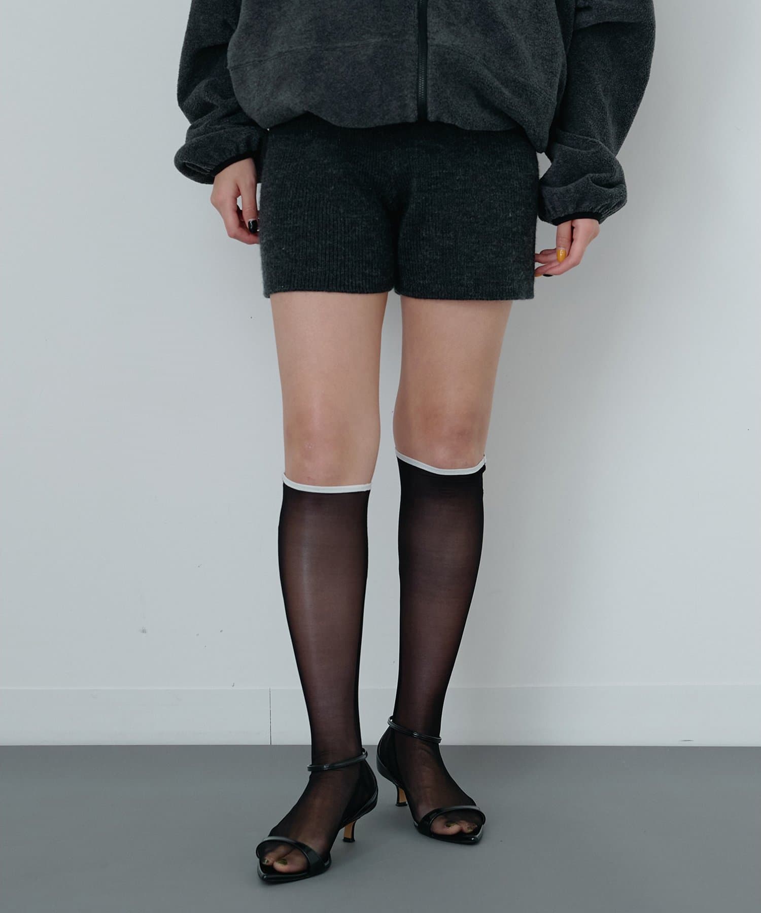Whim Gazette(ウィム ガゼット) 〈WEB限定〉【Nuition】ニットショートパンツ