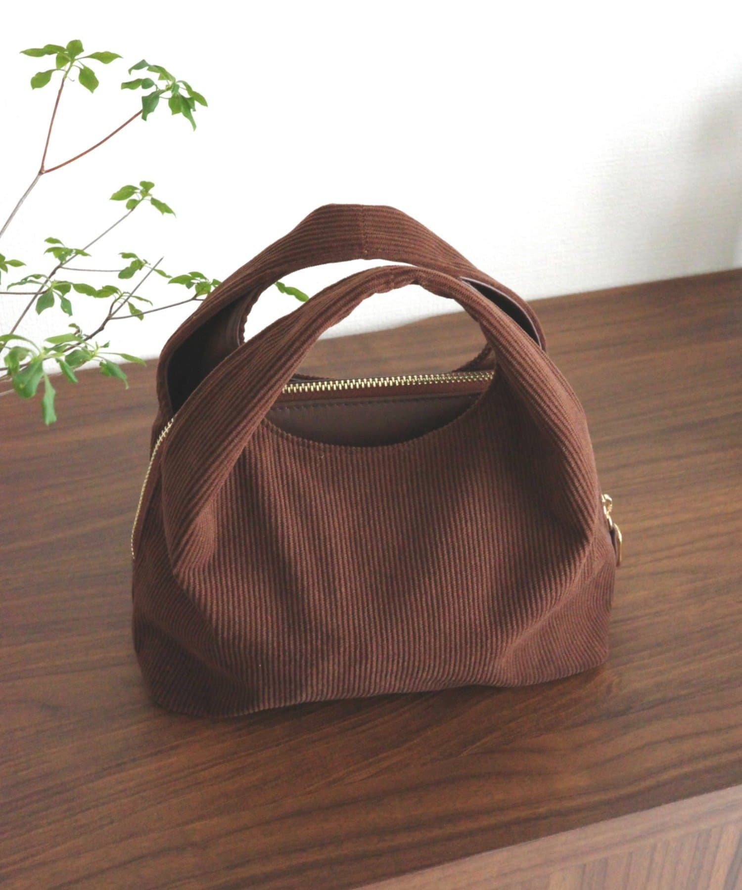 gemeil(ジェムイル) コーデュロイレイヤーチェーンバッグ(PT-375)