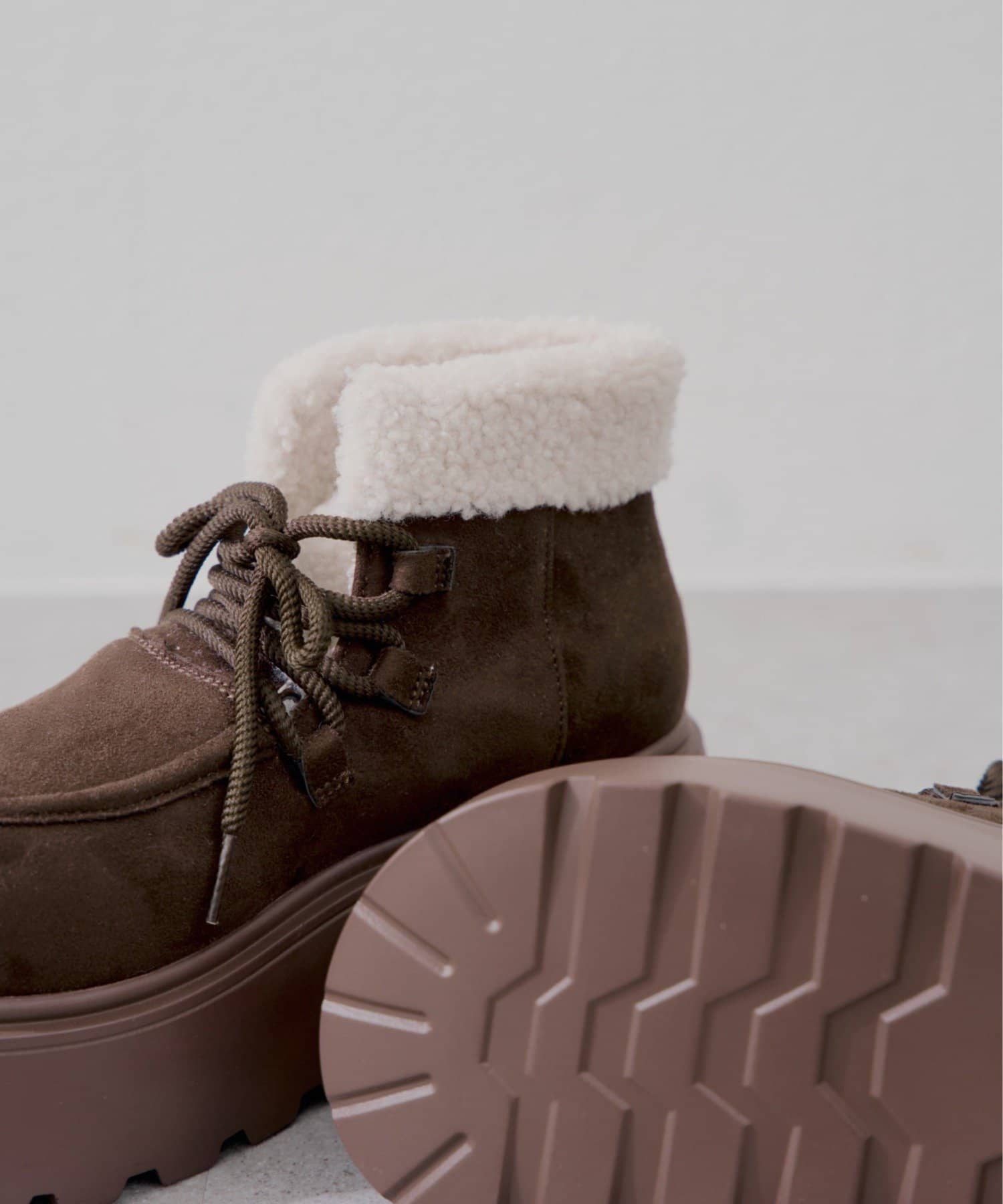 NICE CLAUP / OLIVE des OLIVE OUTLET(ナイスクラップ  / オリーブ デ オリーブ アウトレット) 【RMAF】厚底デザインなので、スタイルアップも叶う優秀ブーツ♪