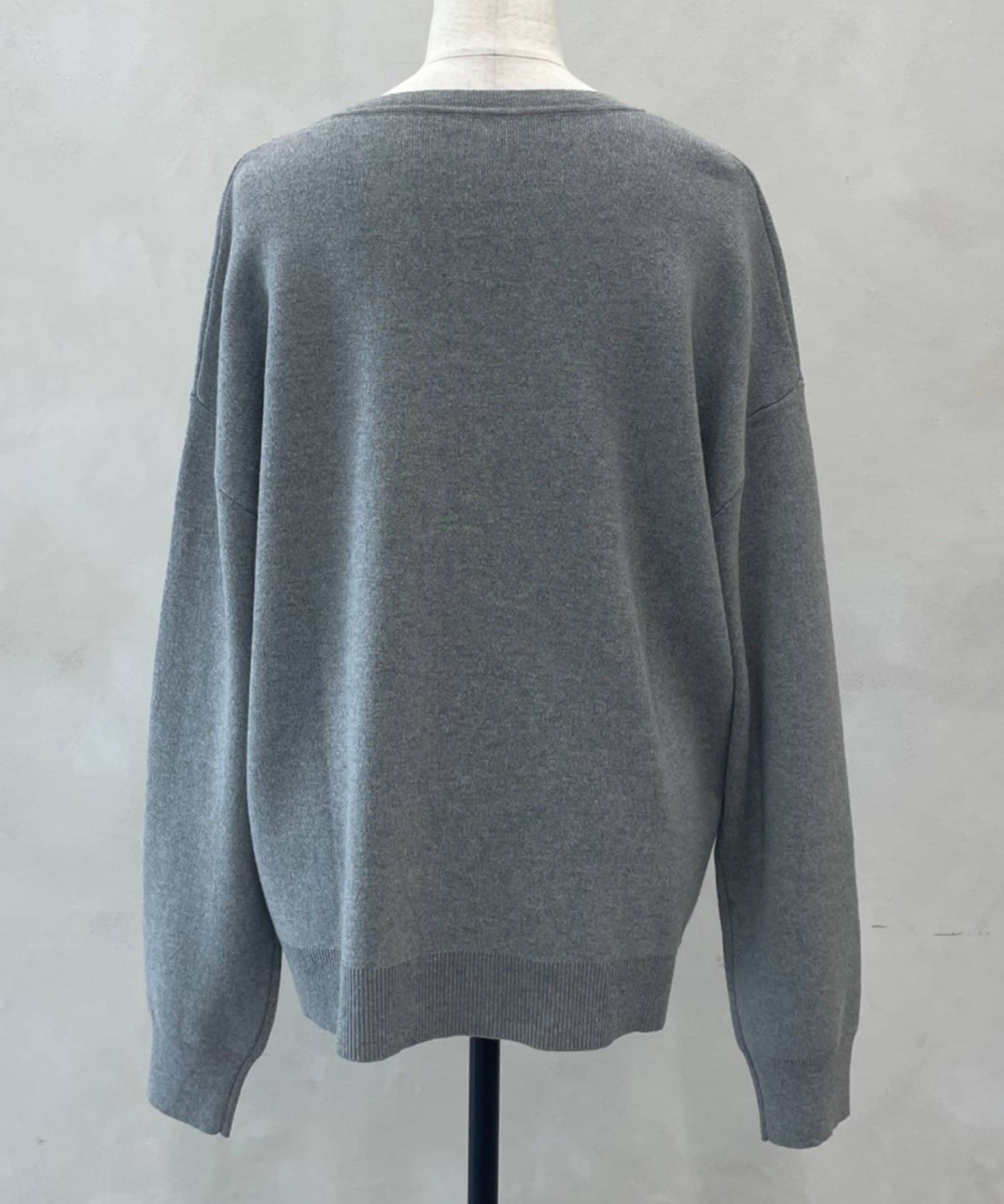 Jena　espace merveilleux(ジェナ　エスパスメルヴェイユ) Vネックコットンニット