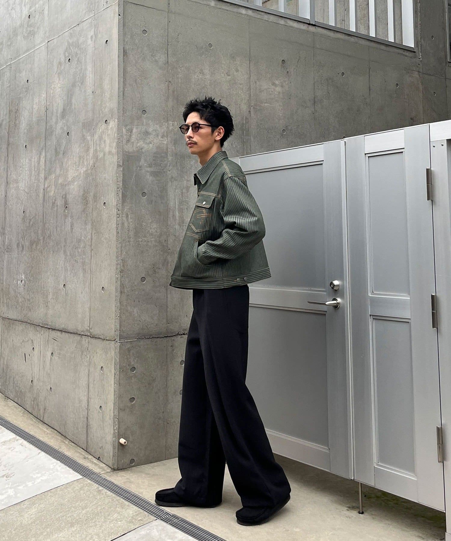 CIAOPANIC(チャオパニック) 【cian denim/シアンデニム】クロップドデニムジャケット
