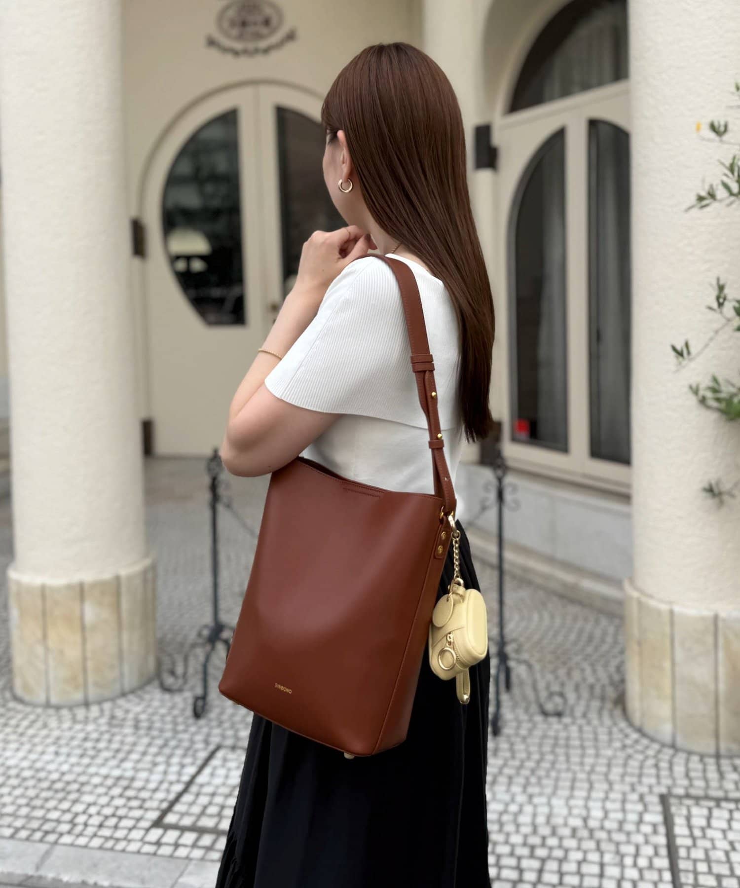 ま*う様 【最終値下げ】NOLLEYS 2wayボストンショルダーバッグ ブラッ