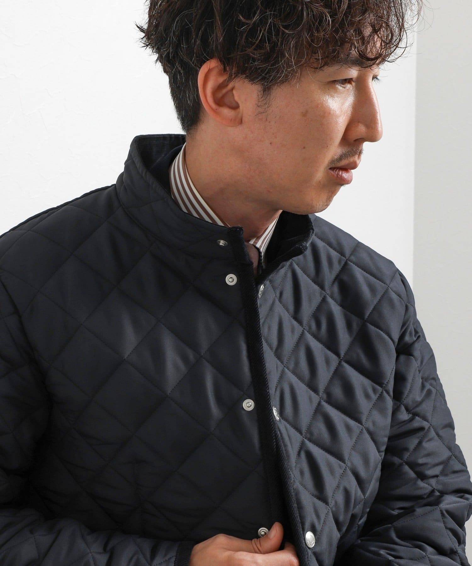 Traditional Weatherwear】別注 WAVERLY STAND スタンドカラー