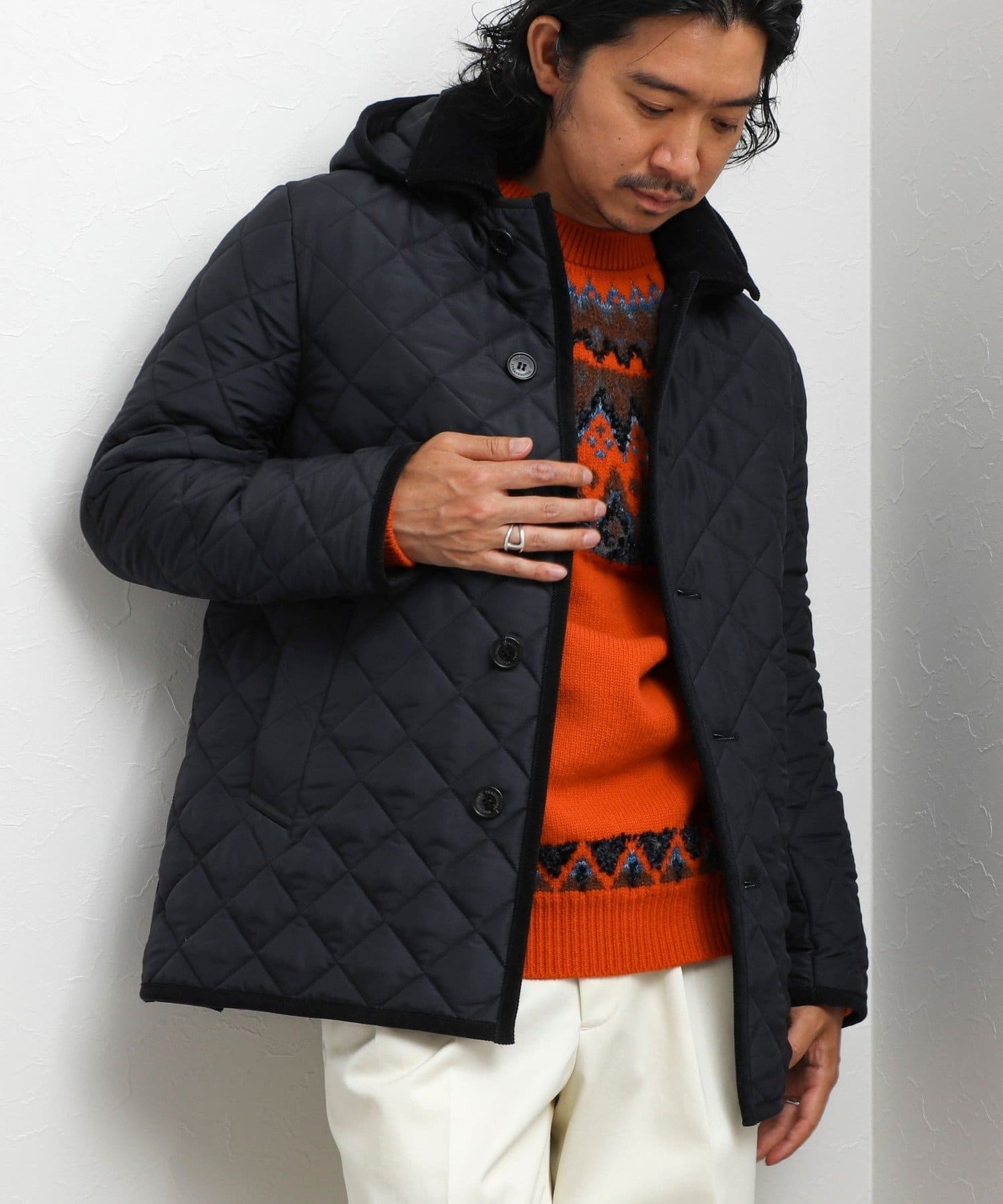 Traditional Weatherwear】別注 DERBY MIDDLE キルティングジャケット