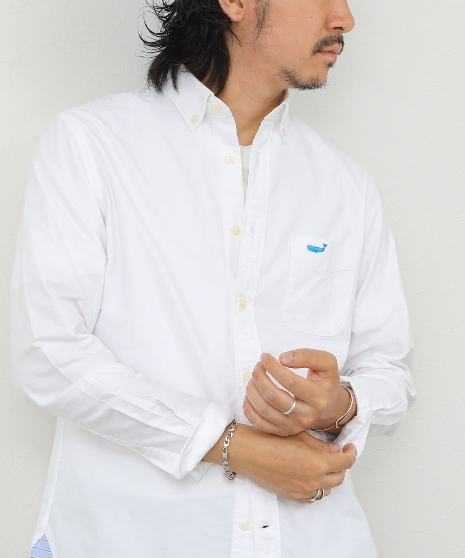 NOLLEY'S(ノーリーズ) TRADITIONAL OX クジラBD ボタンダウンシャツ 26AW