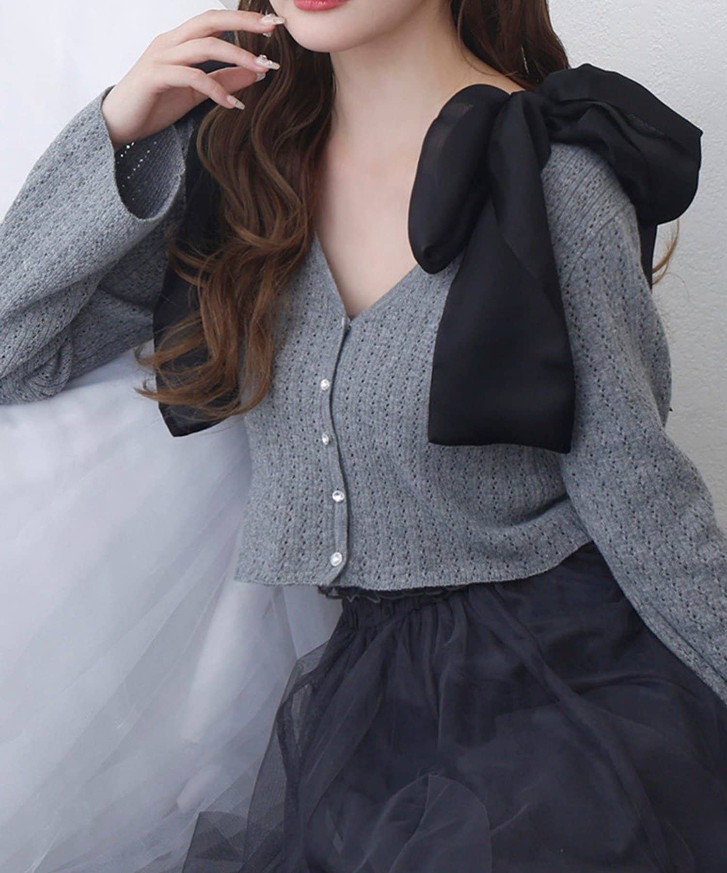 NICE CLAUP / OLIVE des OLIVE OUTLET(ナイスクラップ  / オリーブ デ オリーブ アウトレット) 【one after another】シャーリングインナー
