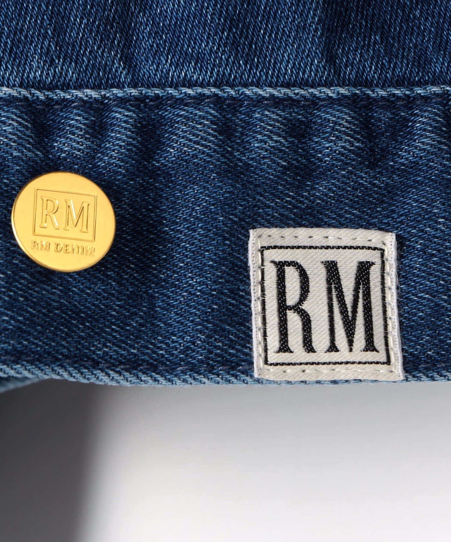 NOLLEY'S(ノーリーズ) 【RM denim】バックひねりデザインショート丈Gジャン