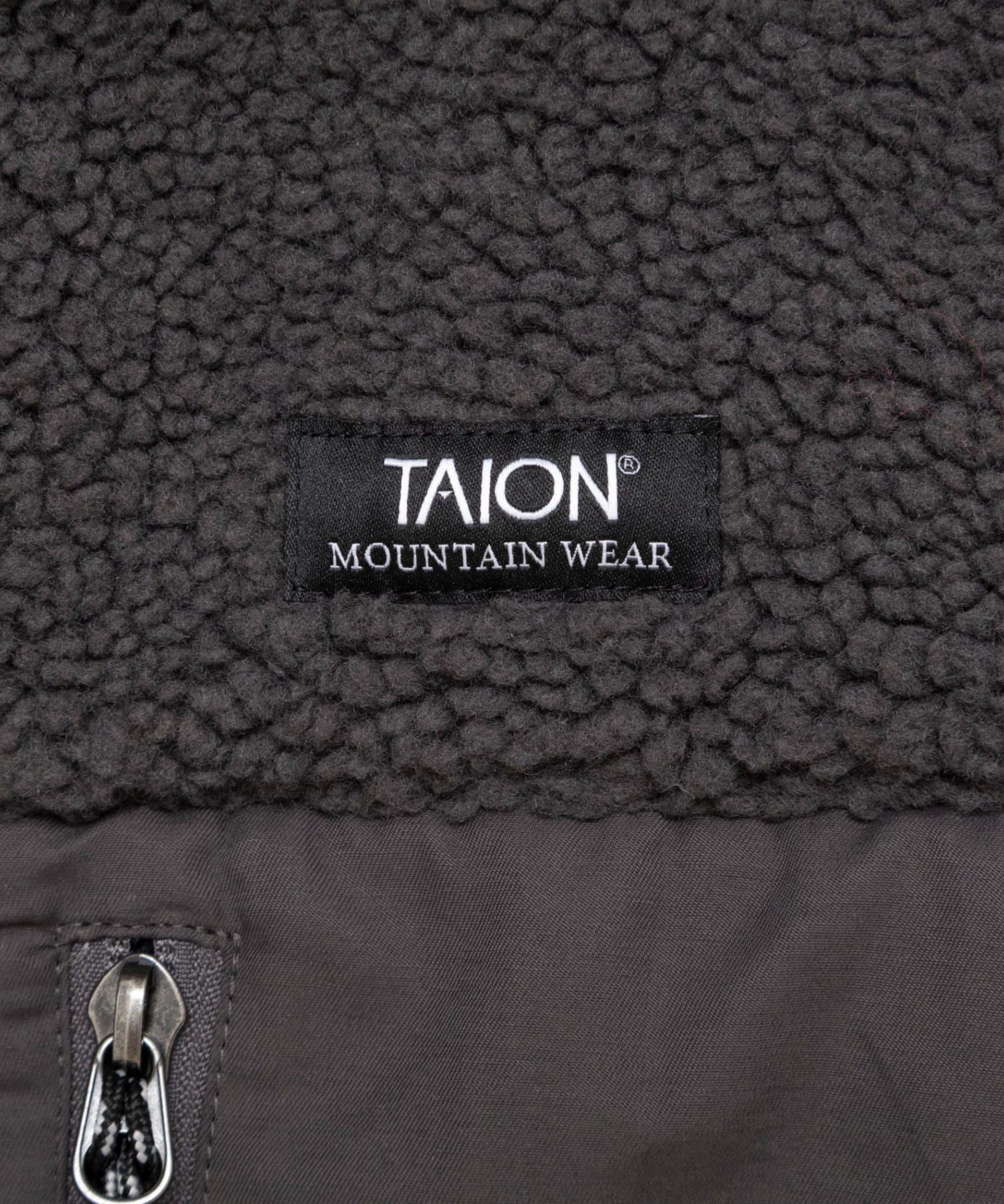 NOLLEY'S(ノーリーズ) 【WEB＆一部店限】【TAION】ボア×ダウンフーミドル丈ダウン(リバーシブル)