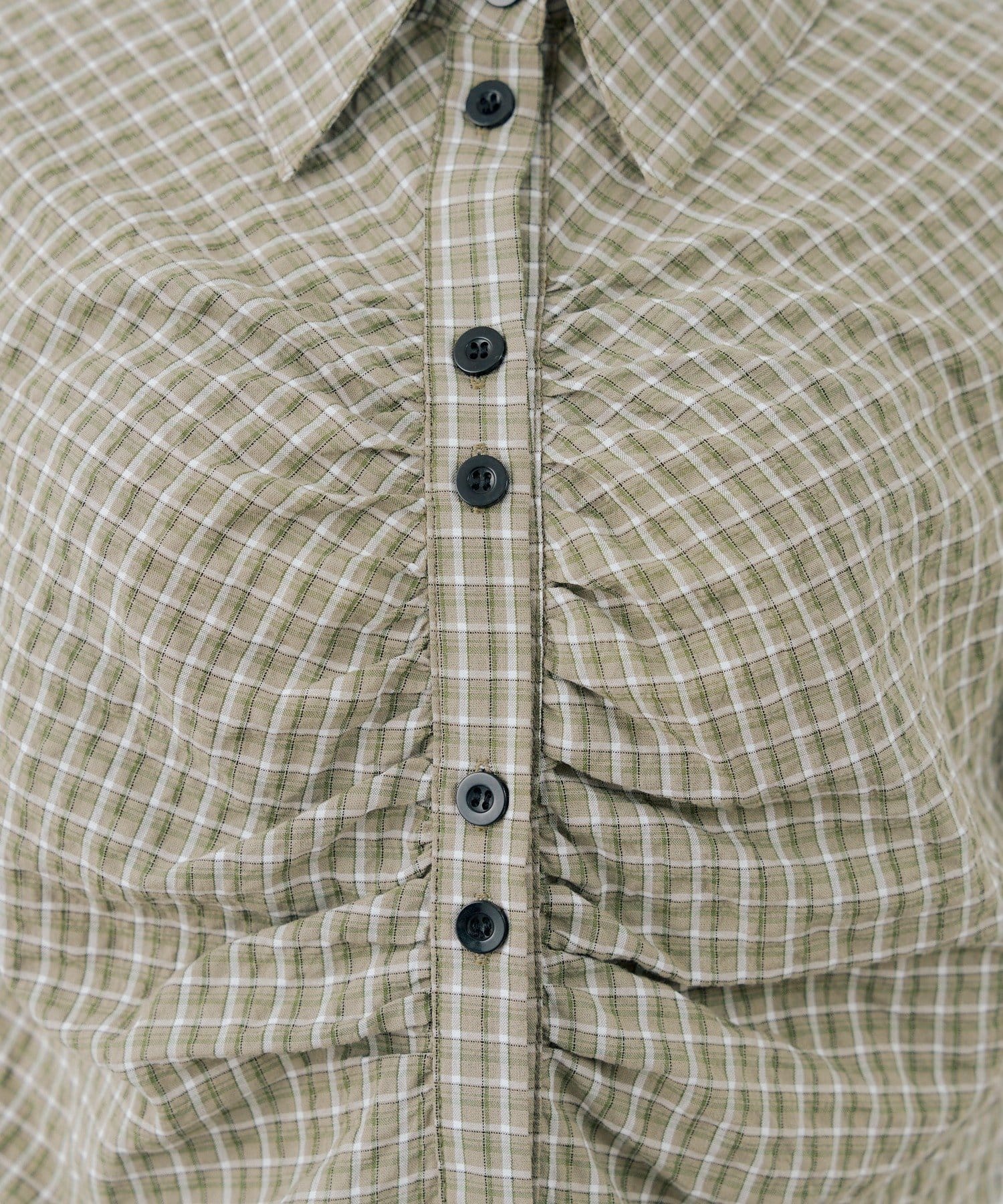 NICE CLAUP / OLIVE des OLIVE OUTLET(ナイスクラップ  / オリーブ デ オリーブ アウトレット) 【ANOTHER BRANCH】チェックシャーリングブラウス