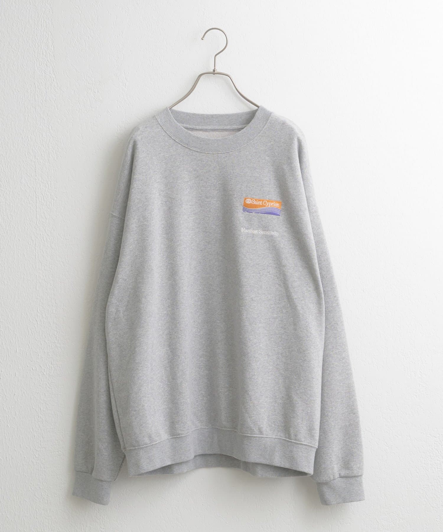 DISCOAT(ディスコート) 【Enlude】ワンポイント刺繍スウェット《ユニセックス》