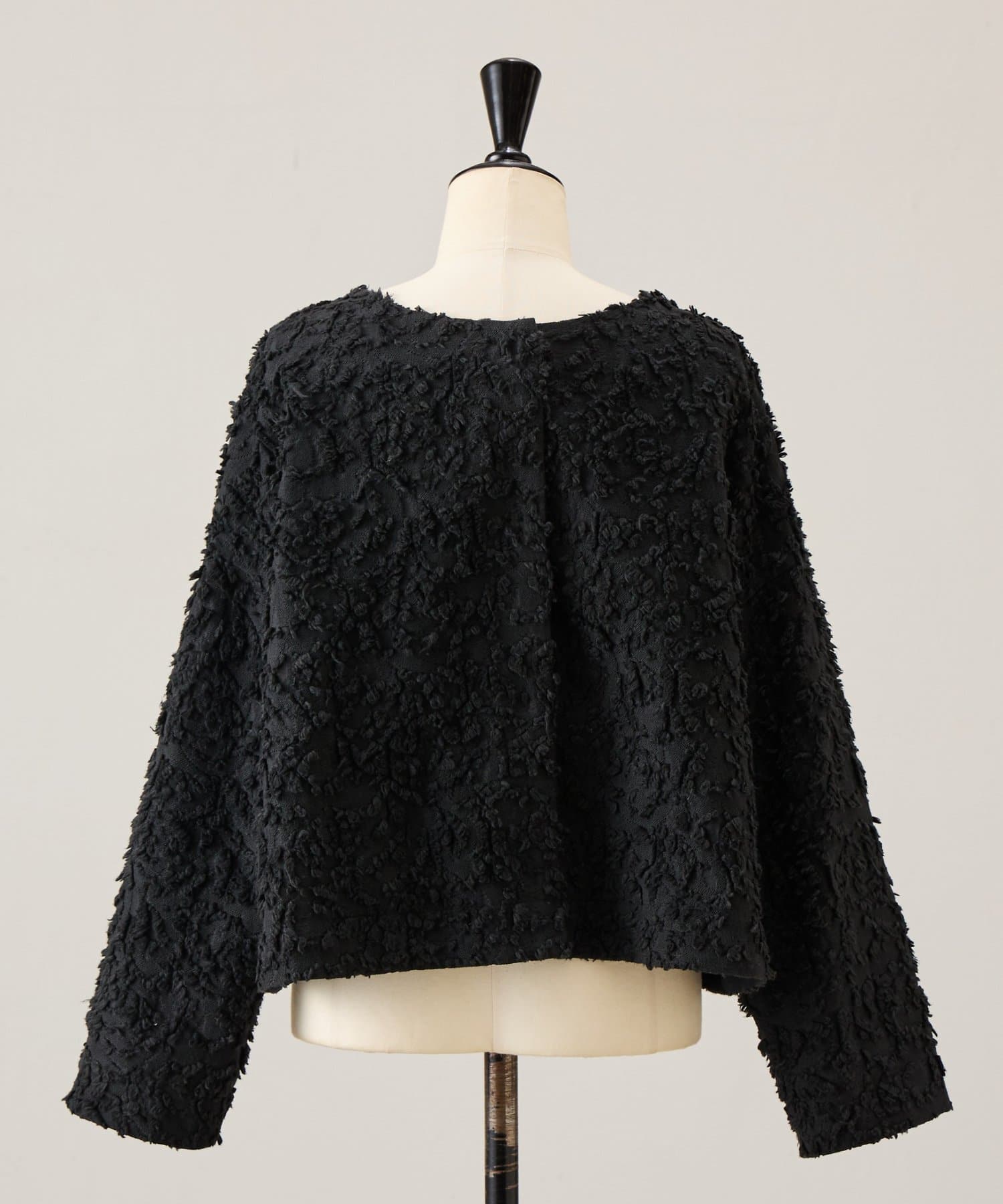 BEARDSLEY(ビアズリー) もこもこ花ジャガードプルオーバー《15 quinze》