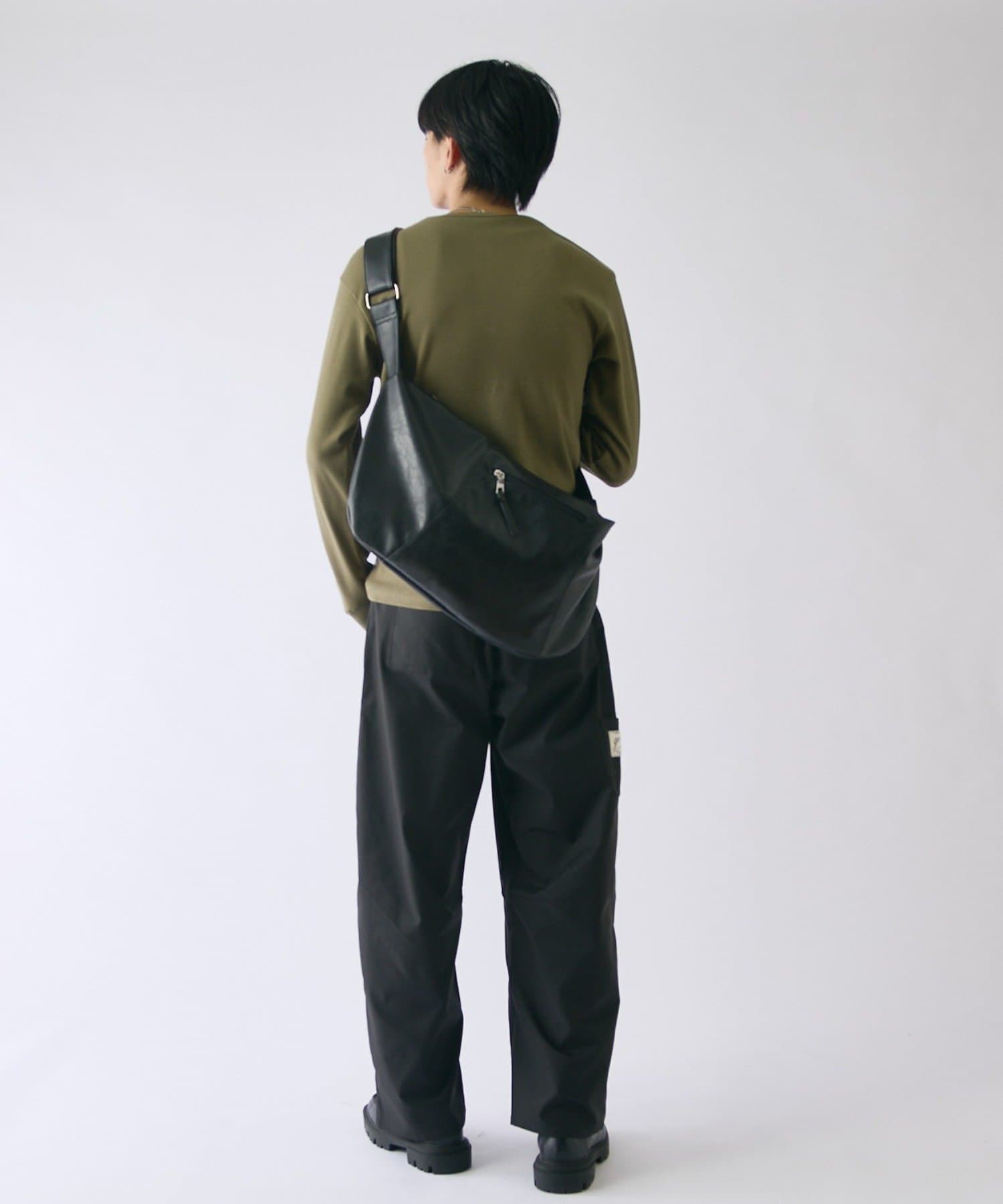 -goocy-(グーシー) オーバーパネルショルダーバッグ