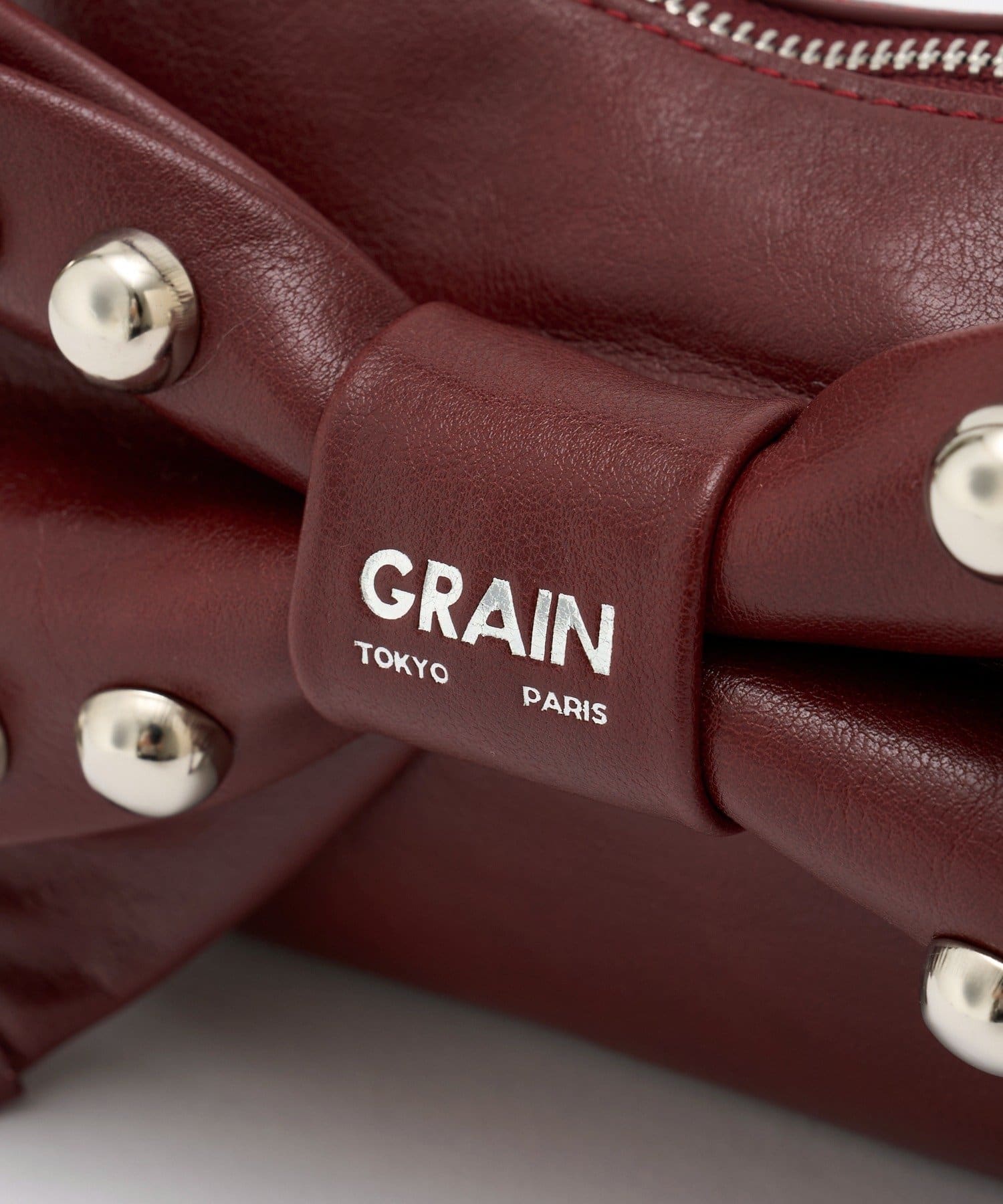 CIAOPANIC(チャオパニック) 【GRAIN/グレイン】スタッズリボン2WAYミニバッグ