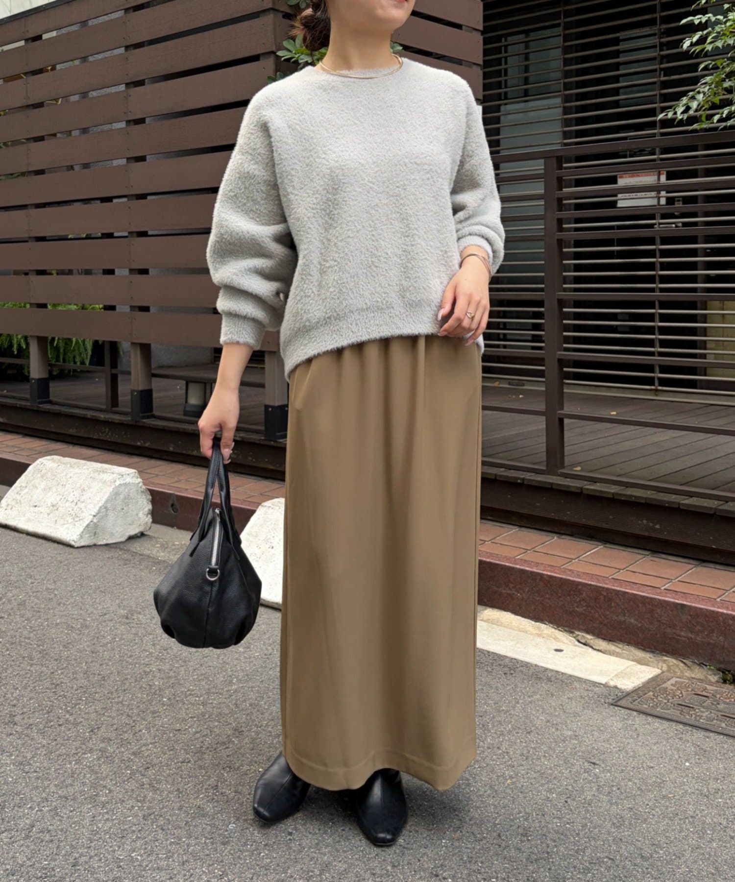 Jena　espace merveilleux(ジェナ　エスパスメルヴェイユ) ラメフェザーソフトニット