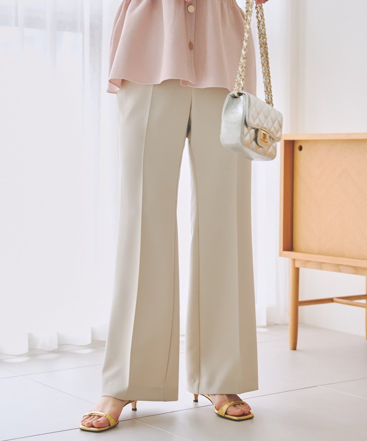 La boutique BonBon(ラブティックボンボン) フレアパンツ
