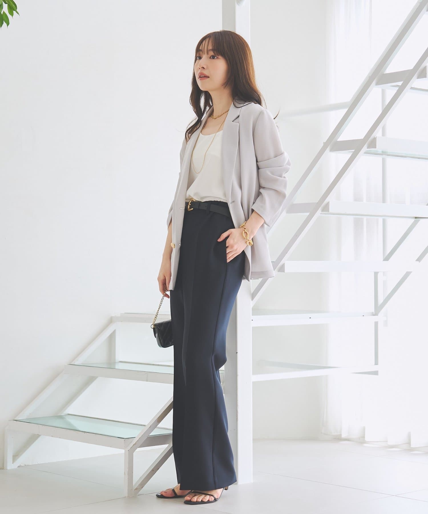 La boutique BonBon(ラブティックボンボン) フレアパンツ