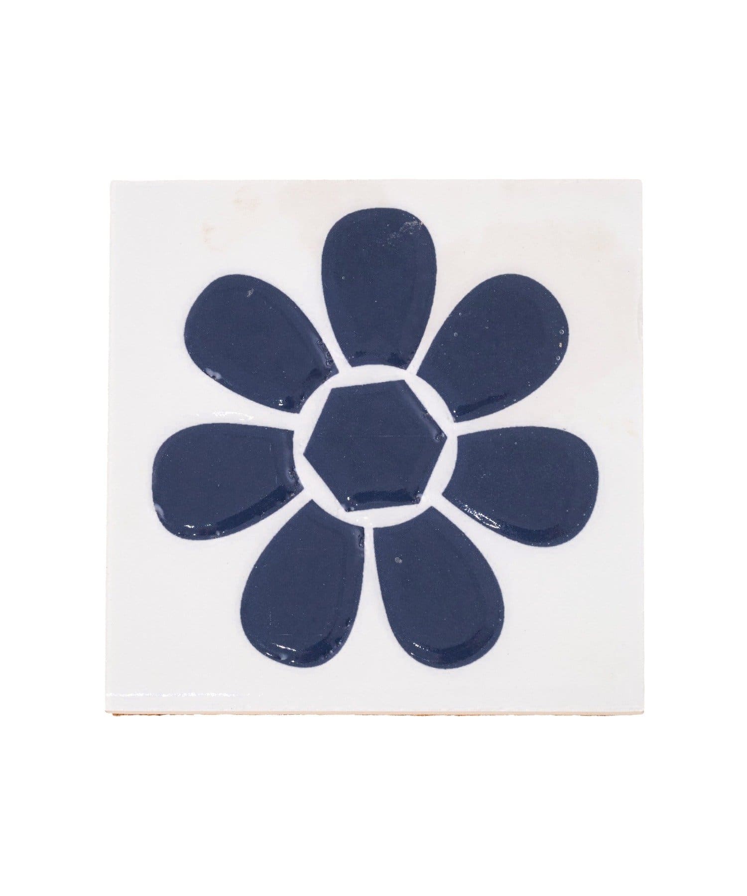salut!(サリュ) シンプルフラワータイル／natural tile