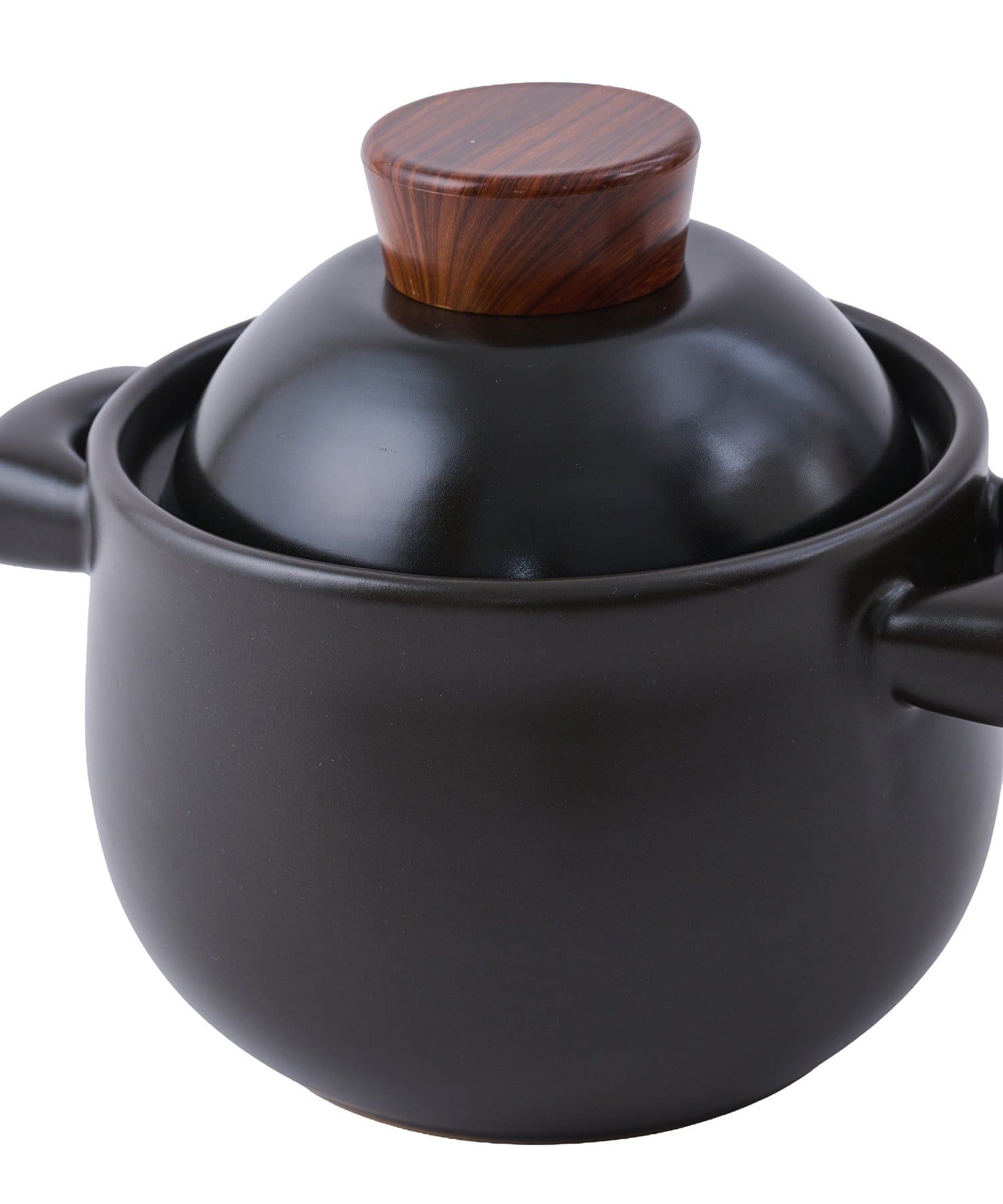 salut!(サリュ) まるっこい土鍋：1800ml／新米が主役