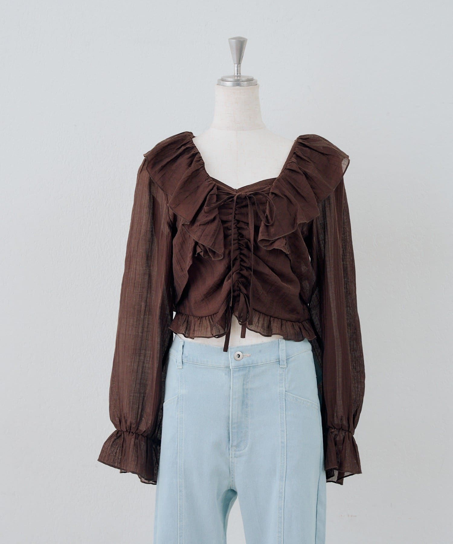 NICE CLAUP / OLIVE des OLIVE OUTLET(ナイスクラップ  / オリーブ デ オリーブ アウトレット) 【continuer】ラッフルボレロ&キャミset