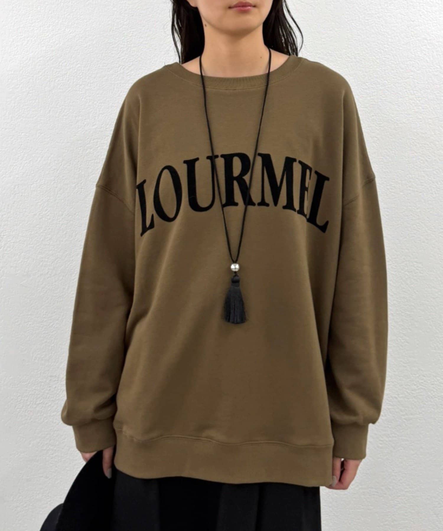 LOUNGEDRESS(ラウンジドレス) 《WEB限定商品》2WAYロゴプルオーバー