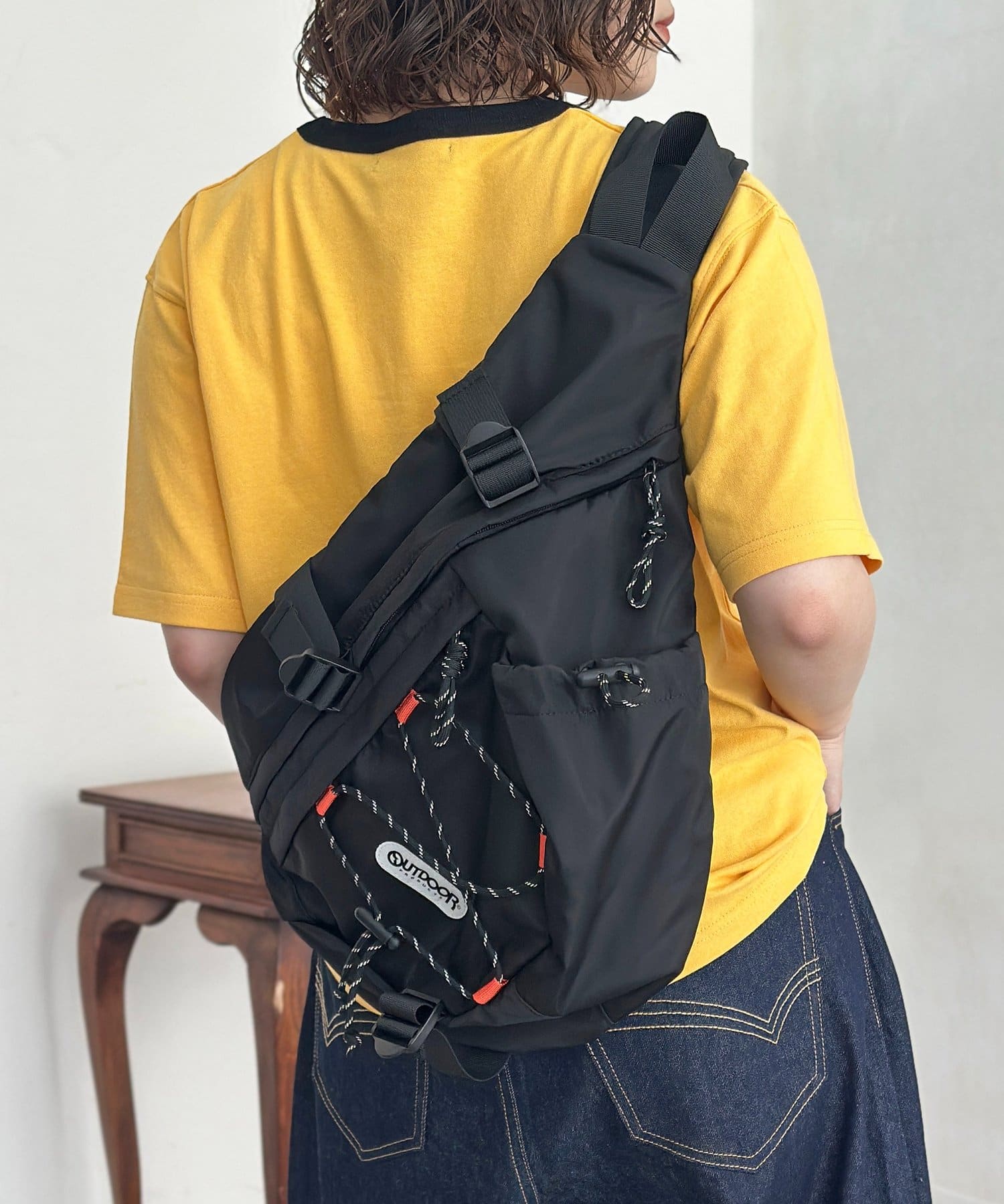 CPCM(シーピーシーエム) 【OUTDOOR PRODUCTS 】パラコードスリングバッグ