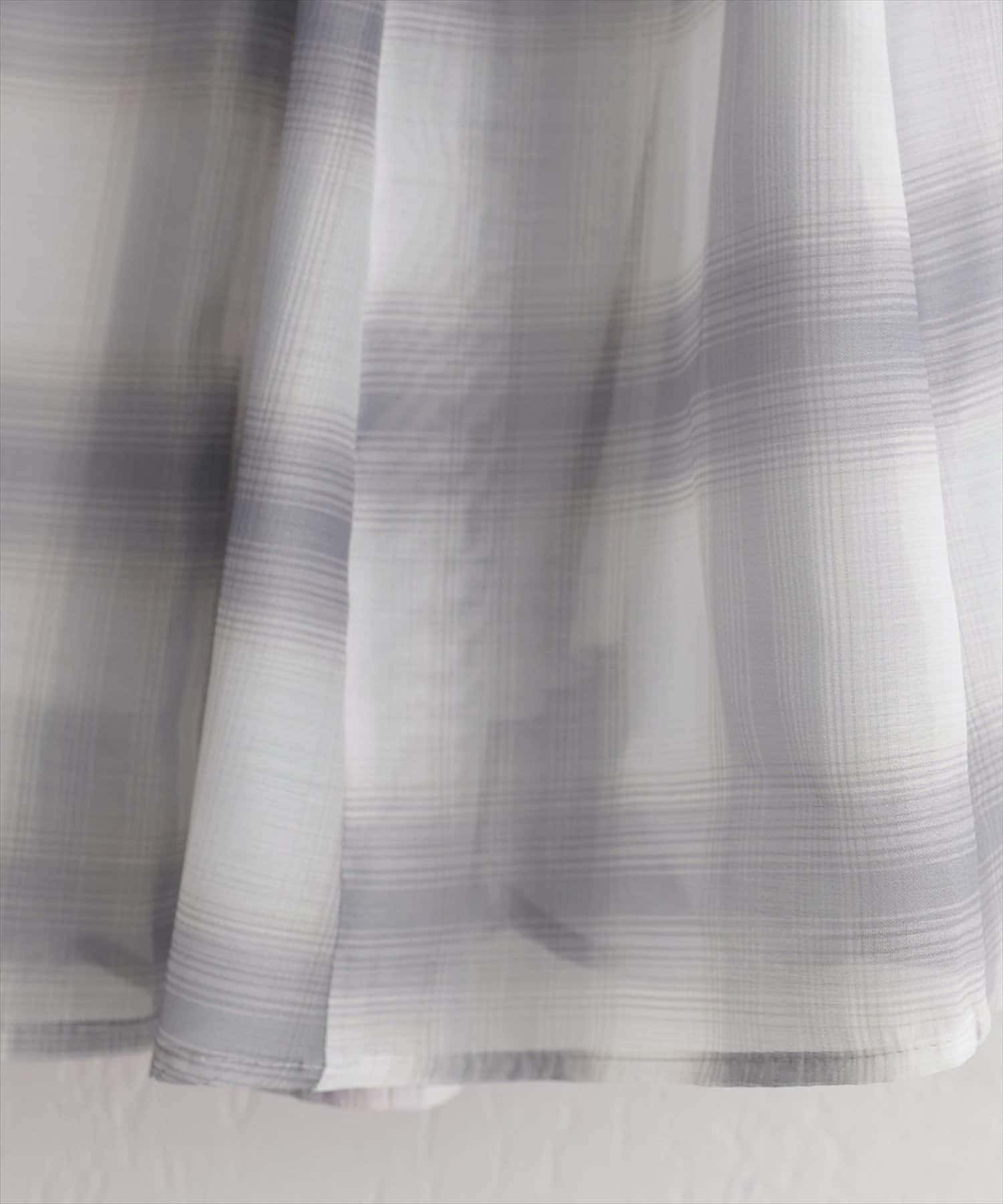 NICE CLAUP / OLIVE des OLIVE OUTLET(ナイスクラップ  / オリーブ デ オリーブ アウトレット) 【natural couture】シアープリントスカート