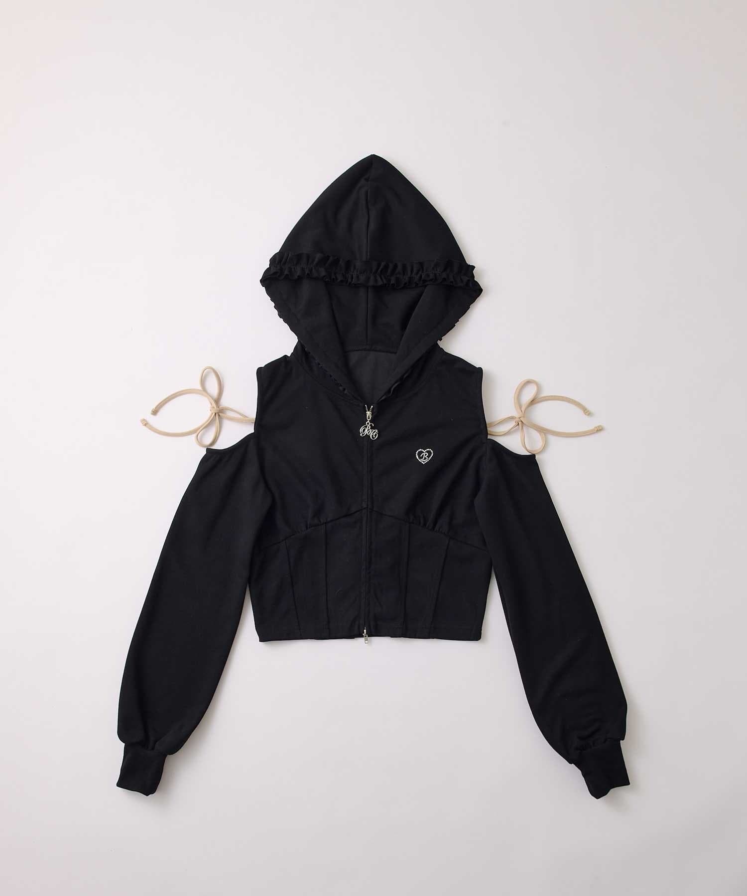 Belle Charme(ベルシャルム) Heart Logo Sweat Hoodie
