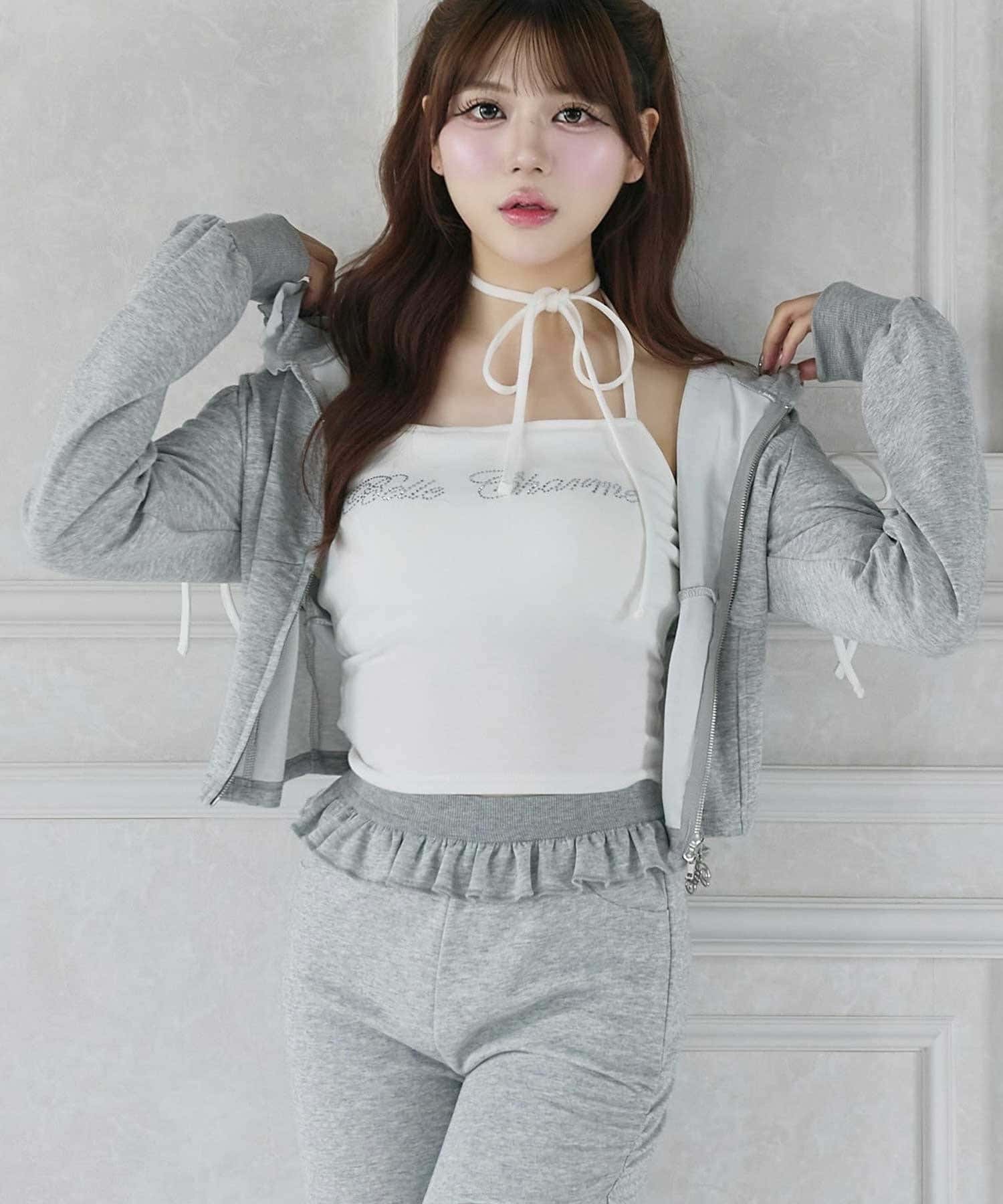 Belle Charme(ベルシャルム) Jewel Logo Halter Inner