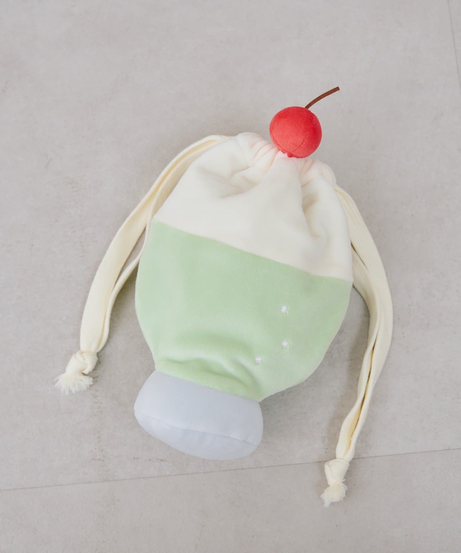 NICE CLAUP / OLIVE des OLIVE OUTLET(ナイスクラップ  / オリーブ デ オリーブ アウトレット) 【RMAF】もちもち喫茶巾着ポーチ