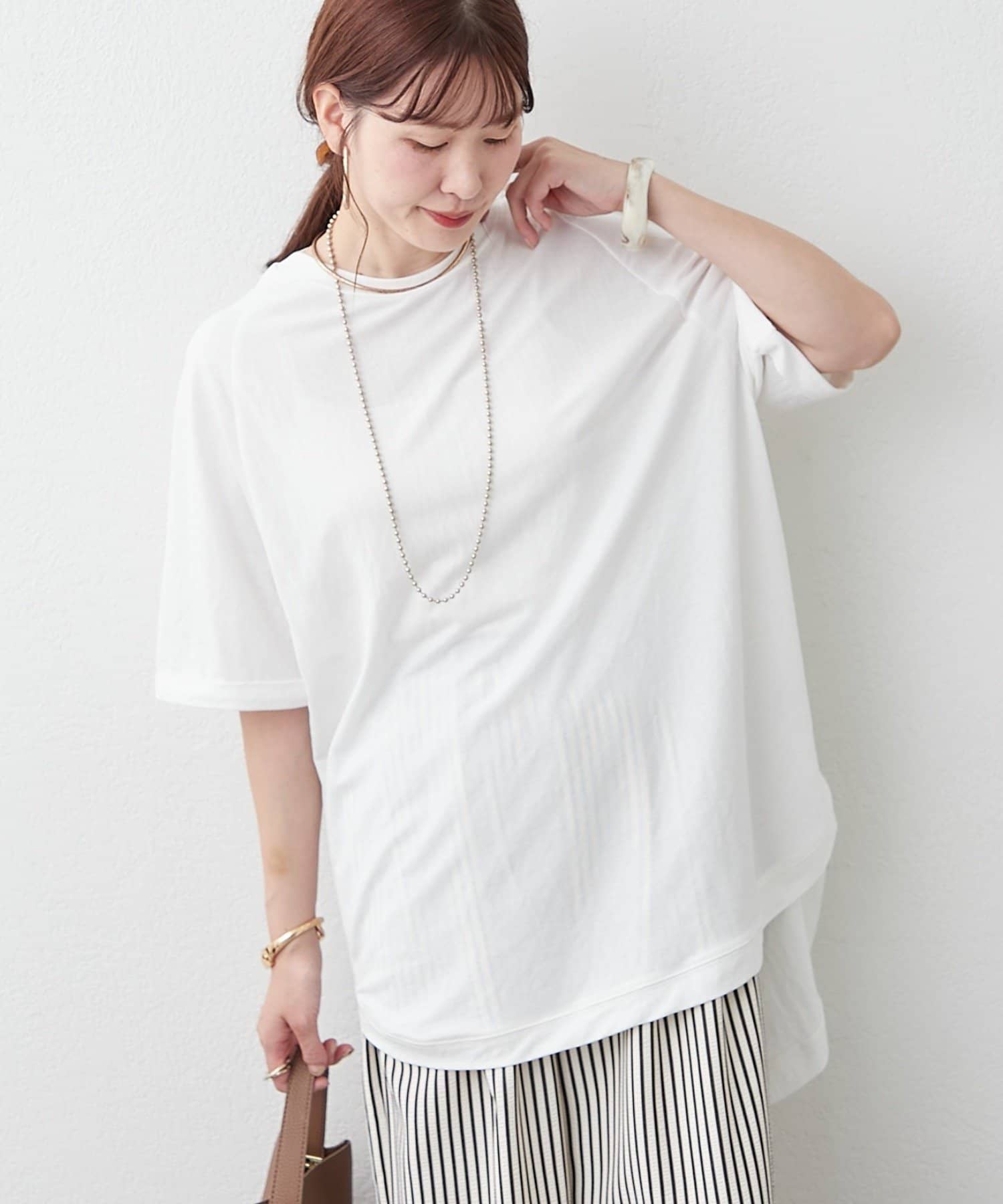 Remind me and forever(リマインドミーアンドフォーエバー) 【接触冷感ひんやりタッチ】カノコBACKヘンリープルオーバー