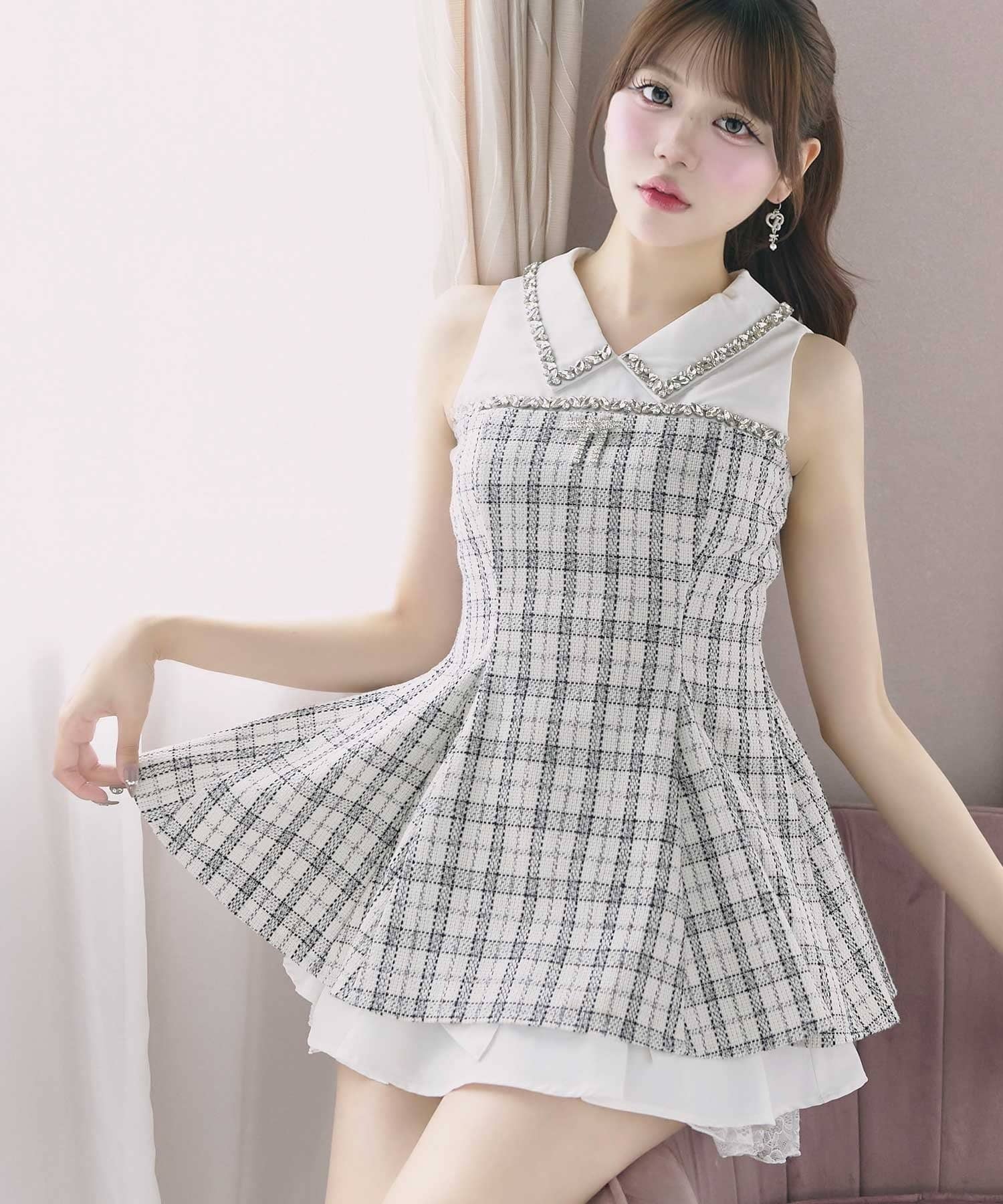 Belle Charme(ベルシャルム) Jewel Peplum Tops