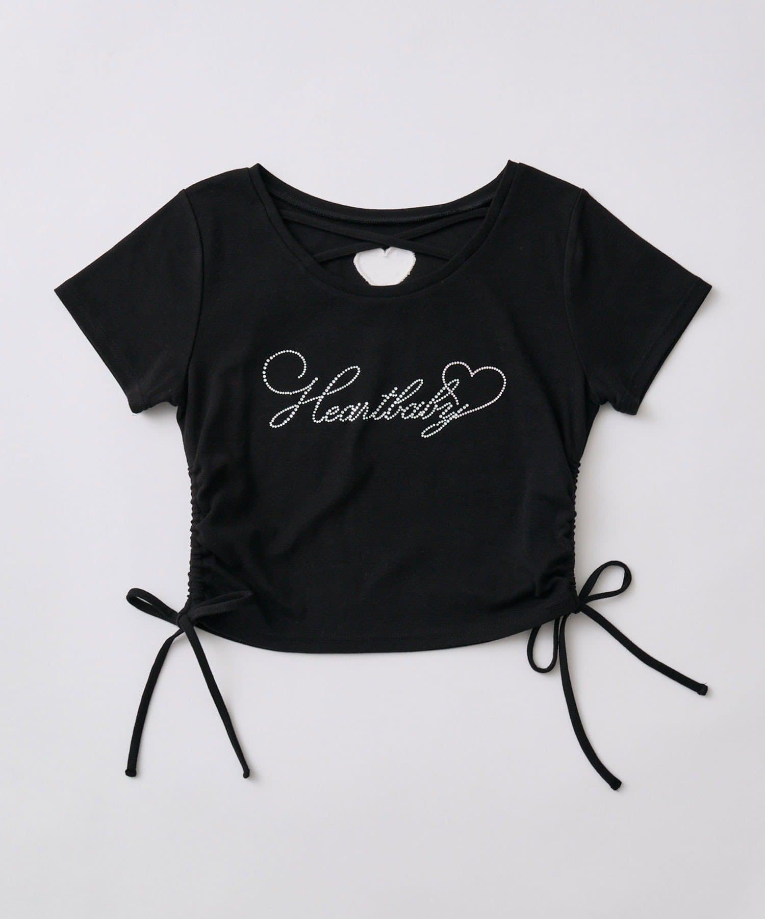 OLIVE des OLIVE(オリーブ デ オリーブ) きらきらロゴドロストTシャツ