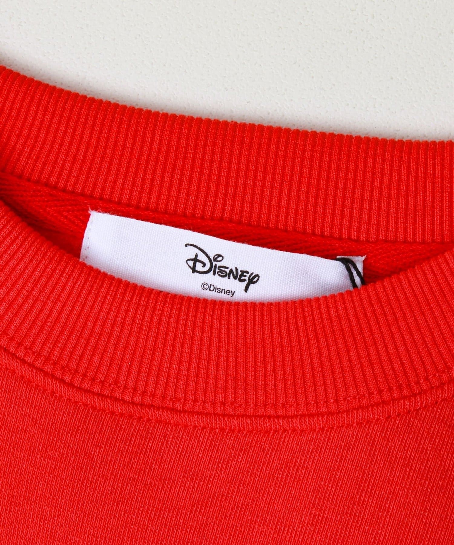 MICKEY/ミッキー】裏起毛クルーネックトレーナー 袖デニム | FREDY