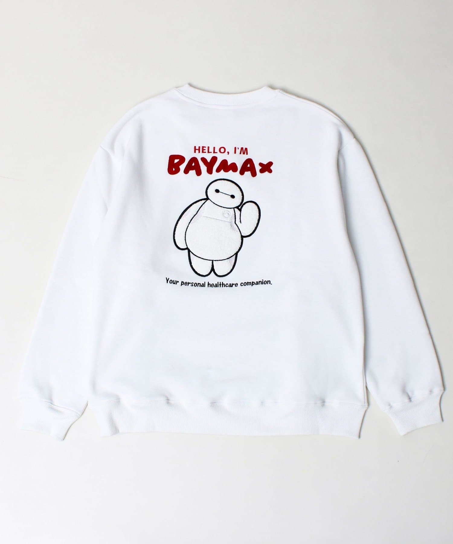 FREDY & GLOSTER(フレディ アンド グロスター) 【BAYMAX/ベイマックス】サガラ刺繍クルースウェット 裏起毛