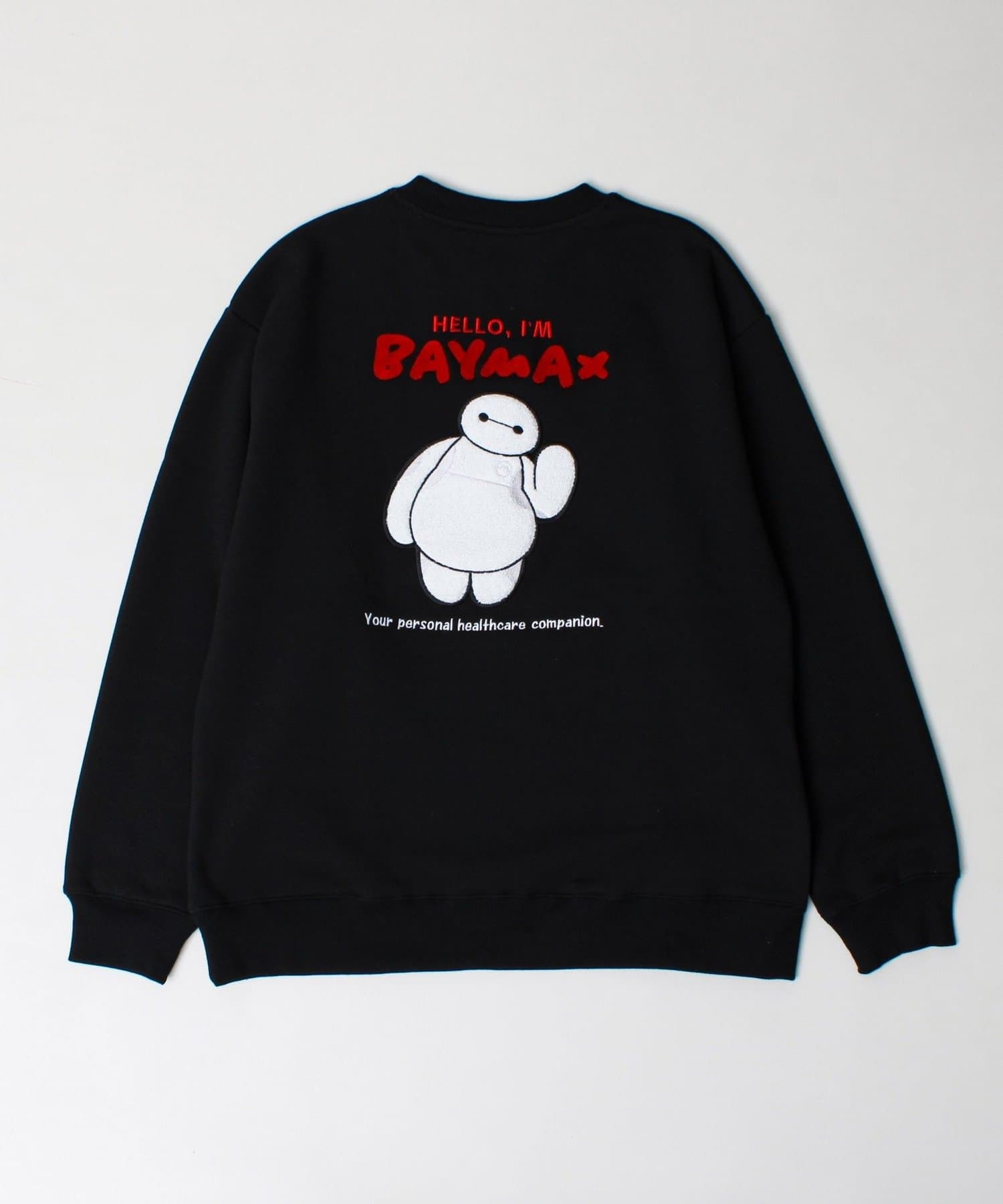 FREDY & GLOSTER(フレディ アンド グロスター) 【BAYMAX/ベイマックス】サガラ刺繍クルースウェット 裏起毛